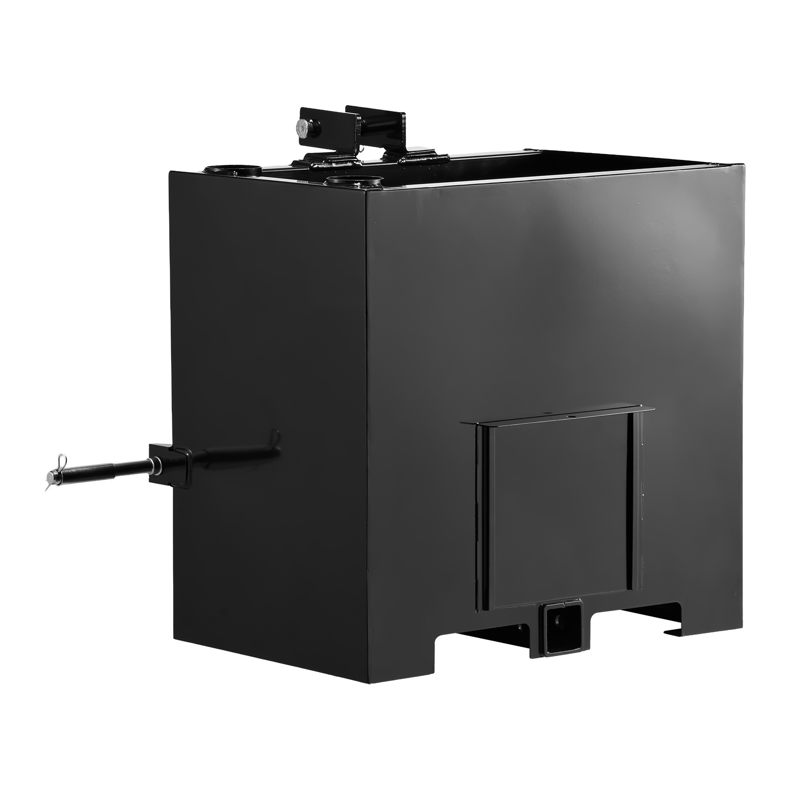 Ballast Box 3 Point Category 1 Tractor 5ft³ Capacity 800lb Black Quick Hitch