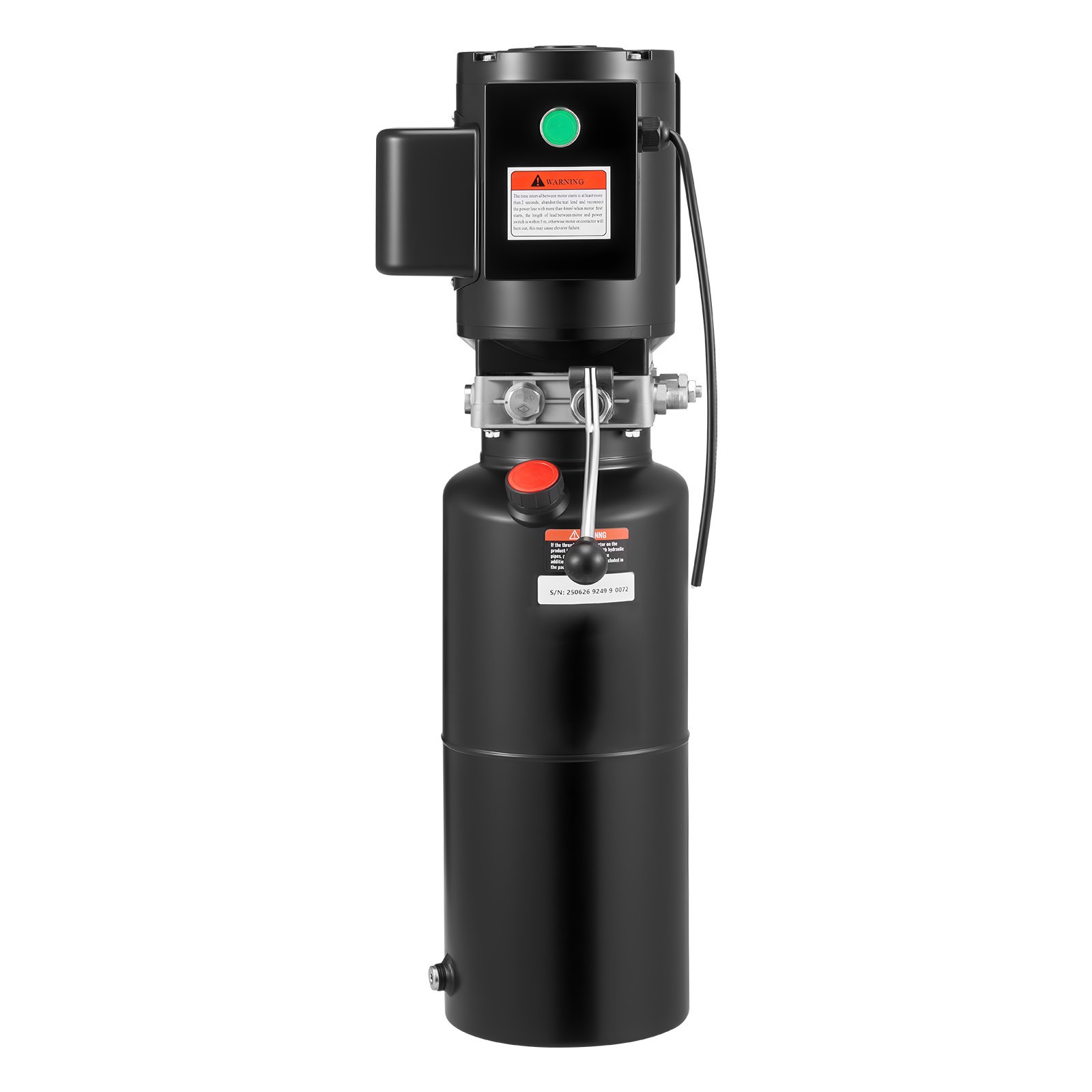 Uimoso Hydraulic Pump Power Unit AC 110V 10 Quart Single Acting System