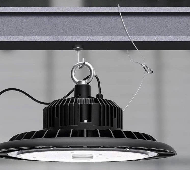 100W LED High Bay Light 5000K Dimmable UFO Shop Garage Warehouse
