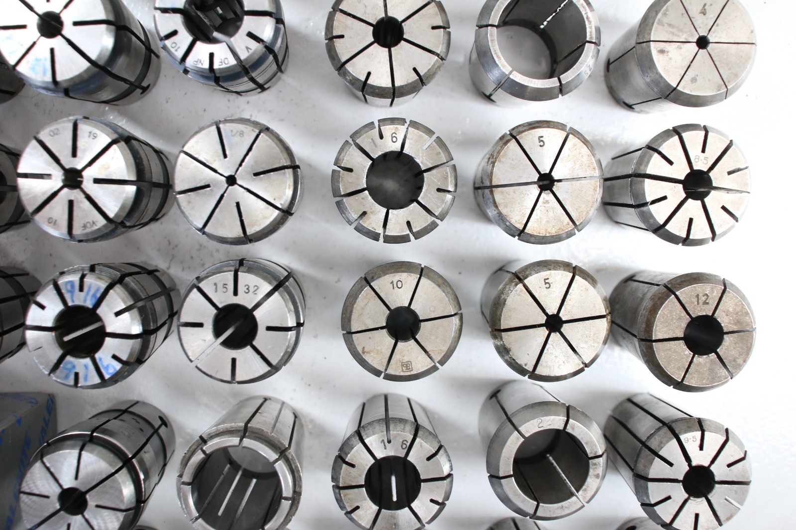 Valenite and others VDF10 collet lot