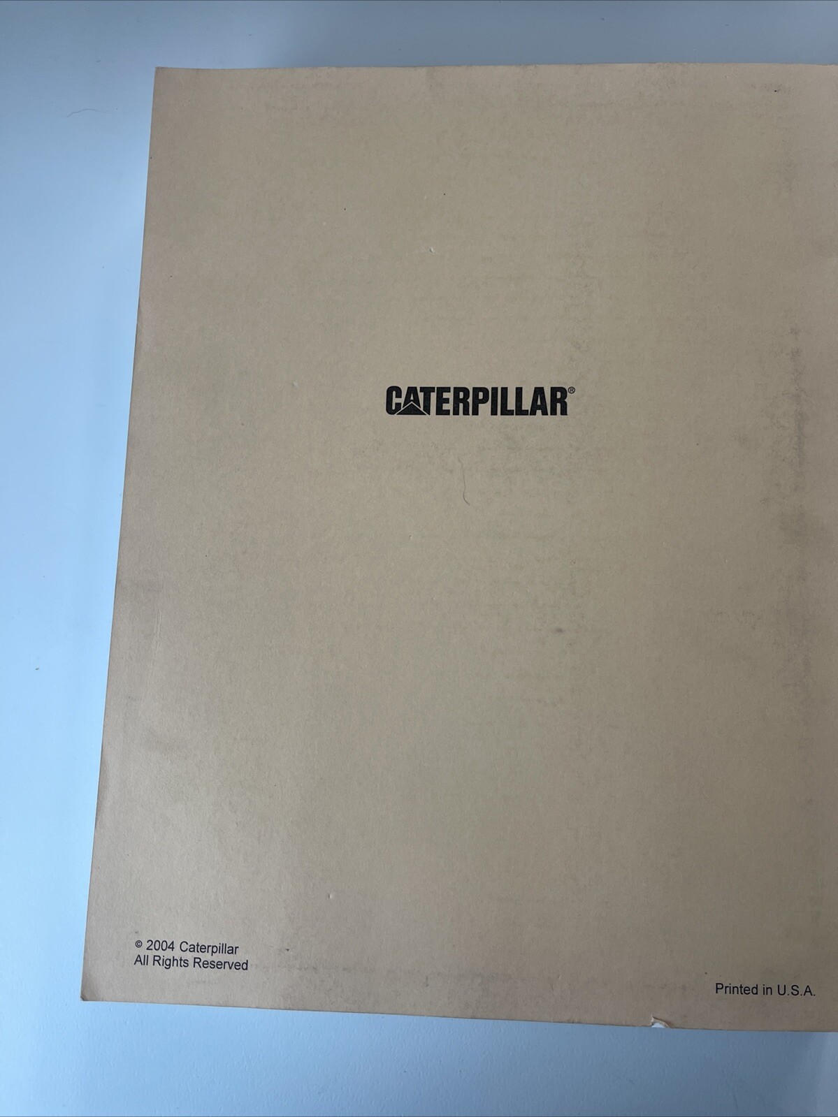 Parts Manual G3516B Generator Set and Other Generators As Listed On Front Cover