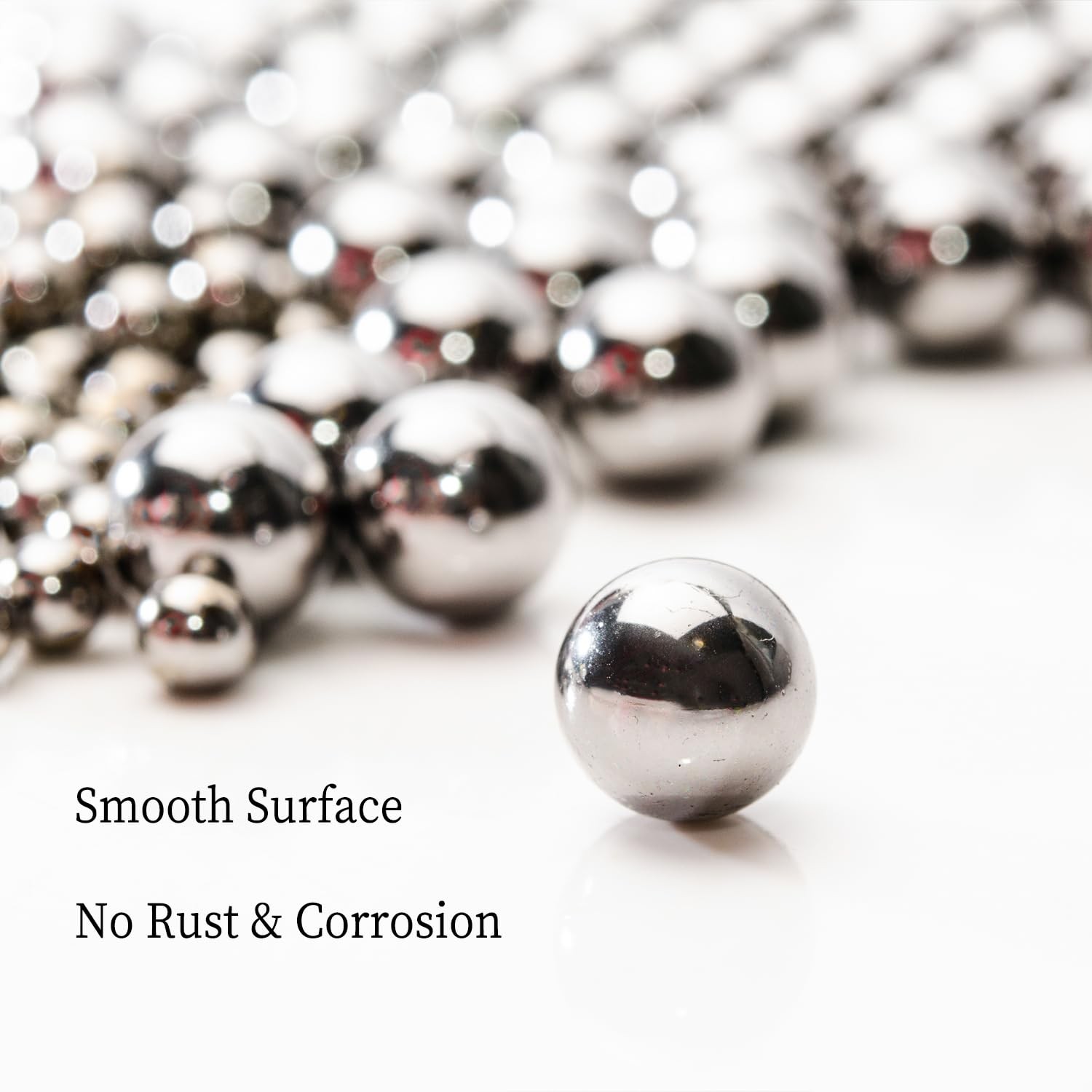 200 PCS 5.5mm Diameter Hardened Chrome Solid Steel Bearing Balls, Vigorous Pr…