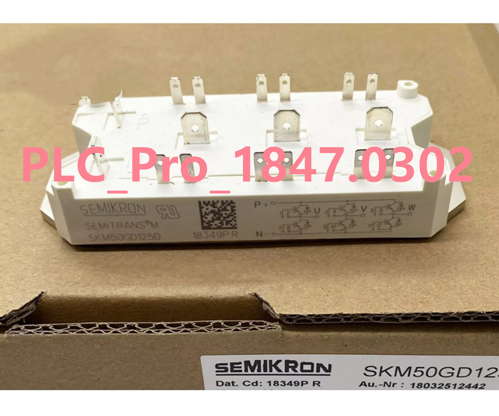 SKM50GD125D 1PCS NEW SEMIKRON SKM50GD125D Module Fast delivery