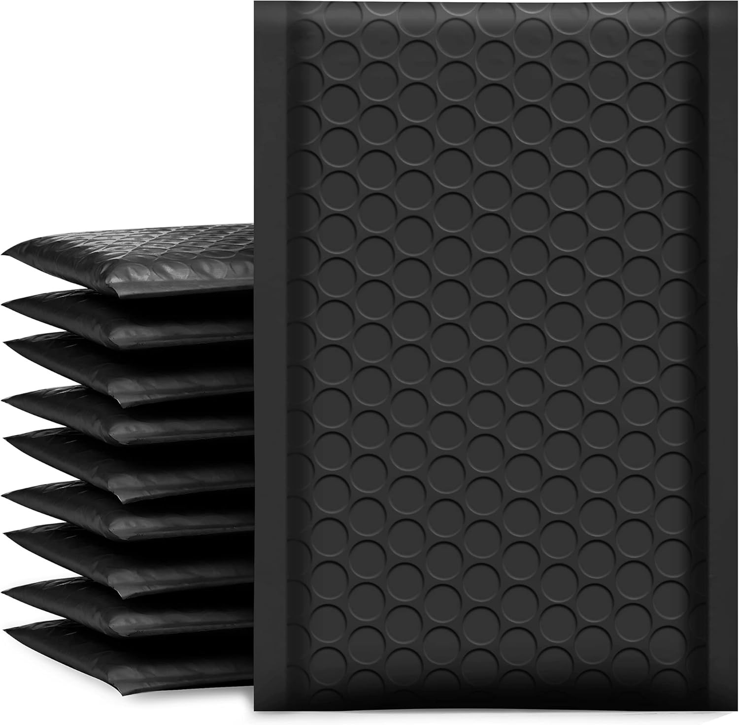 UCGOU Bubble Mailers 3.5×6.5 Inch Black 50 Pack Padded Envelopes Usable