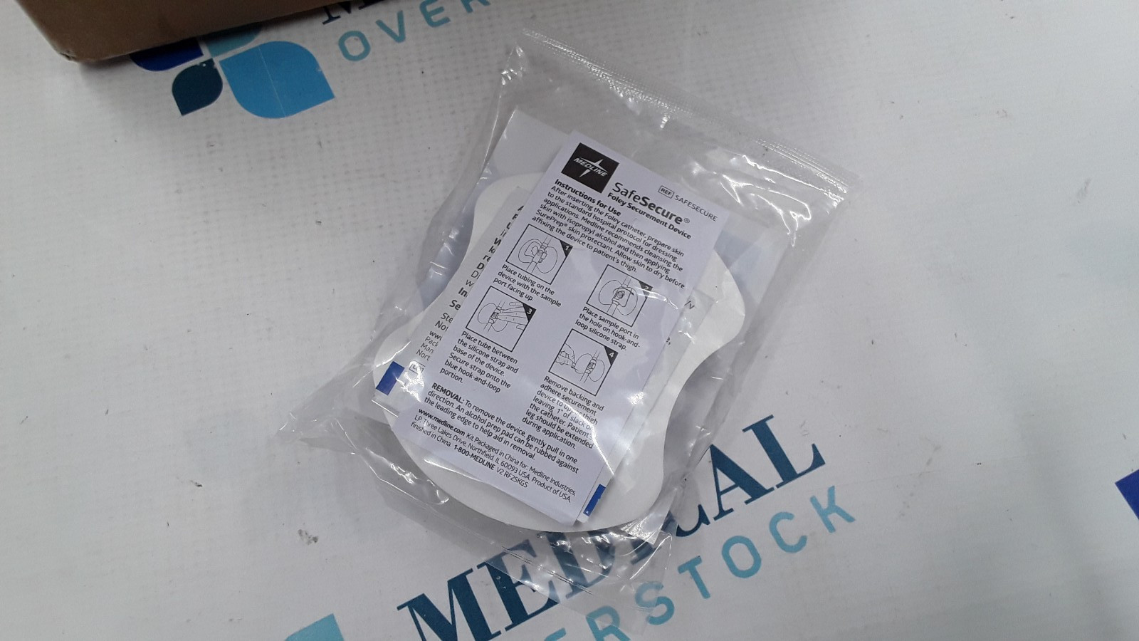 Medline SafeSecure Foley Securement Device REF SAFESECURE Box of 50