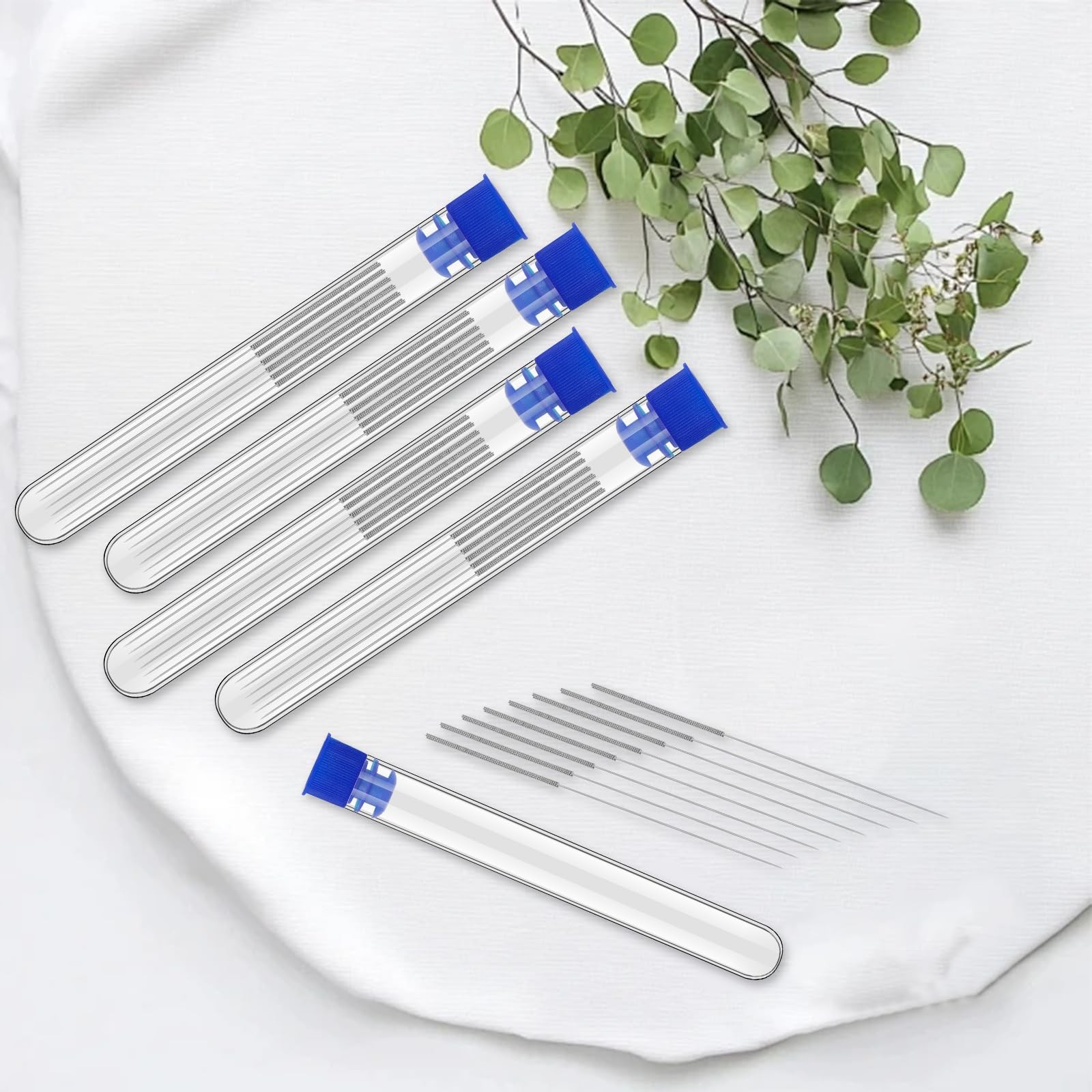 50 Pcs 3D Printer Nozzle Cleaning Needles 0.4mm Stainless Steel Cleaner Set