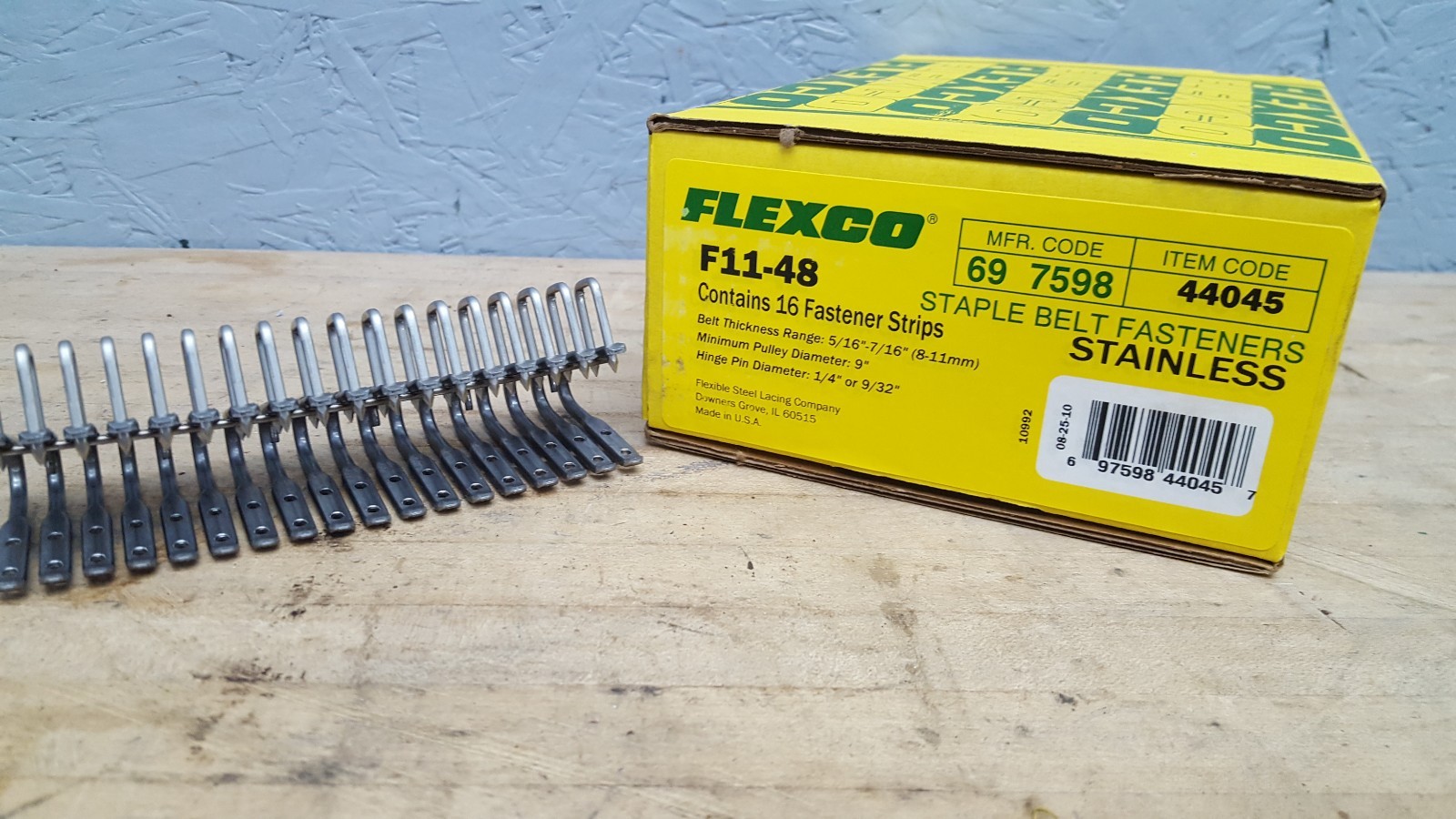 FLEXCO F11-48 F11 44045 Staple Belt Fasteners Conveyor Belt Splice/Repair New