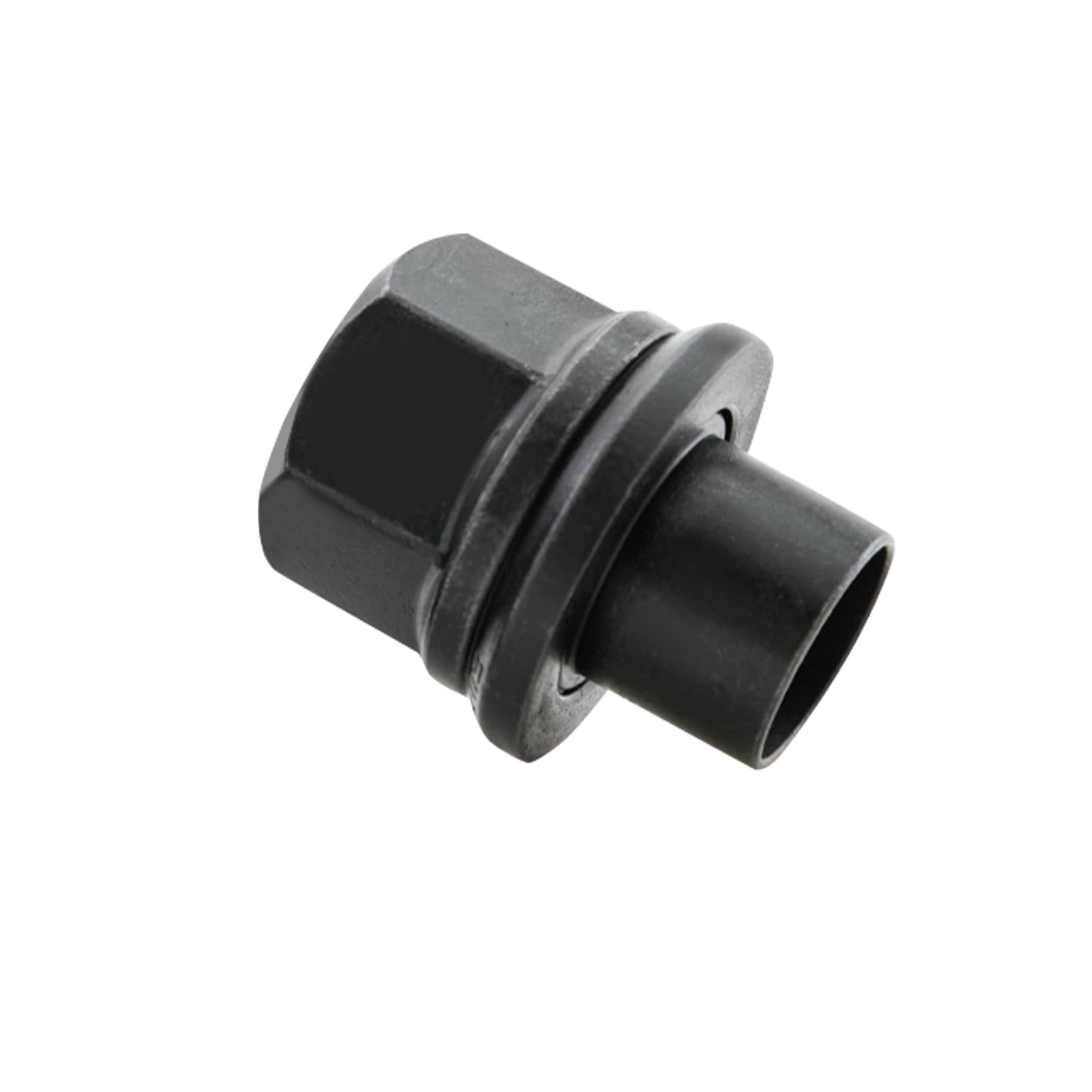 2 Pieces Sleeve Flanged Wheel Nuts M22×1.5 Heavy Duty Truck For 1.02in Bolt Hole