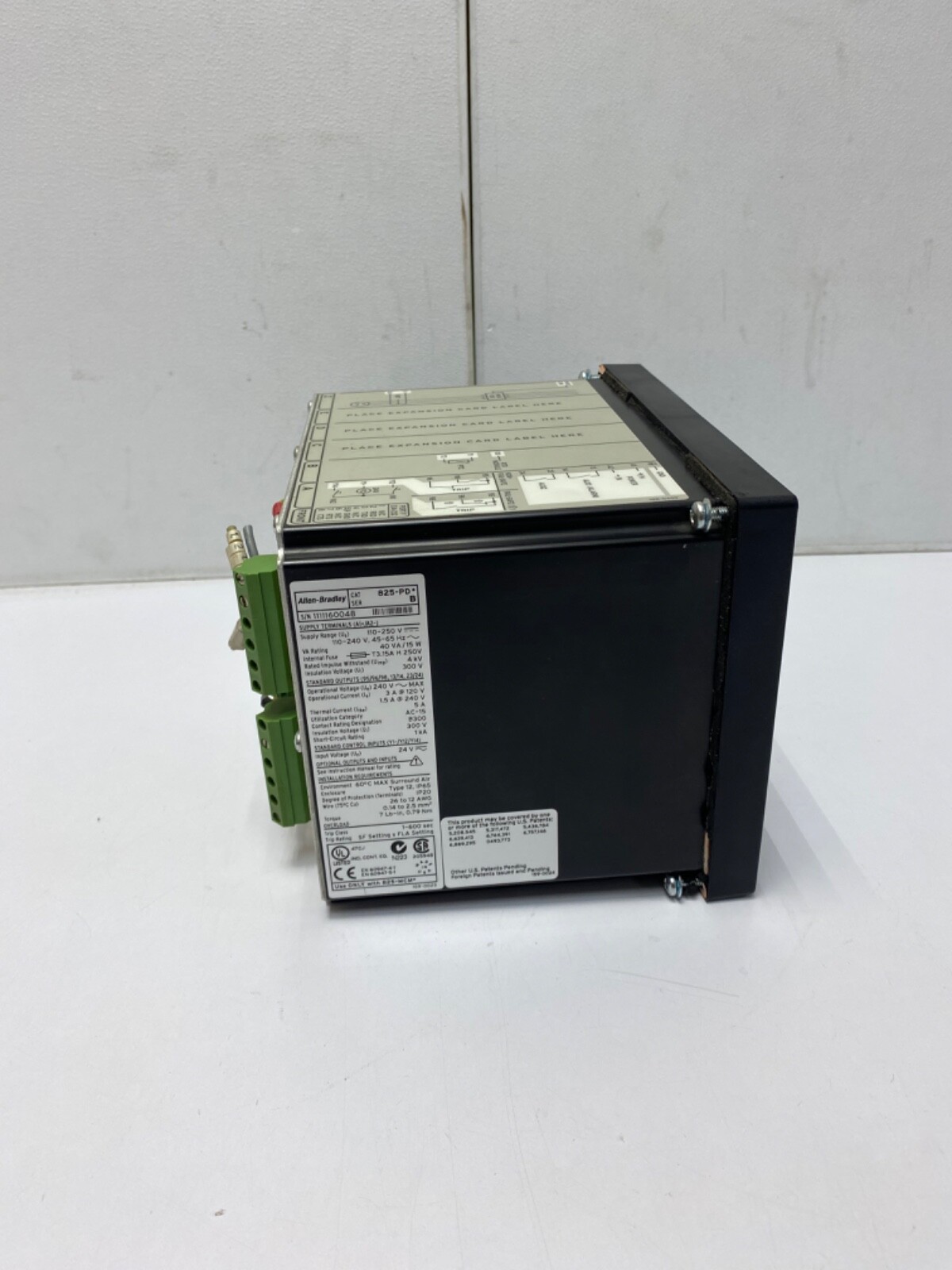 Allen Bradley 825-P 825-PD SER. B Control Module