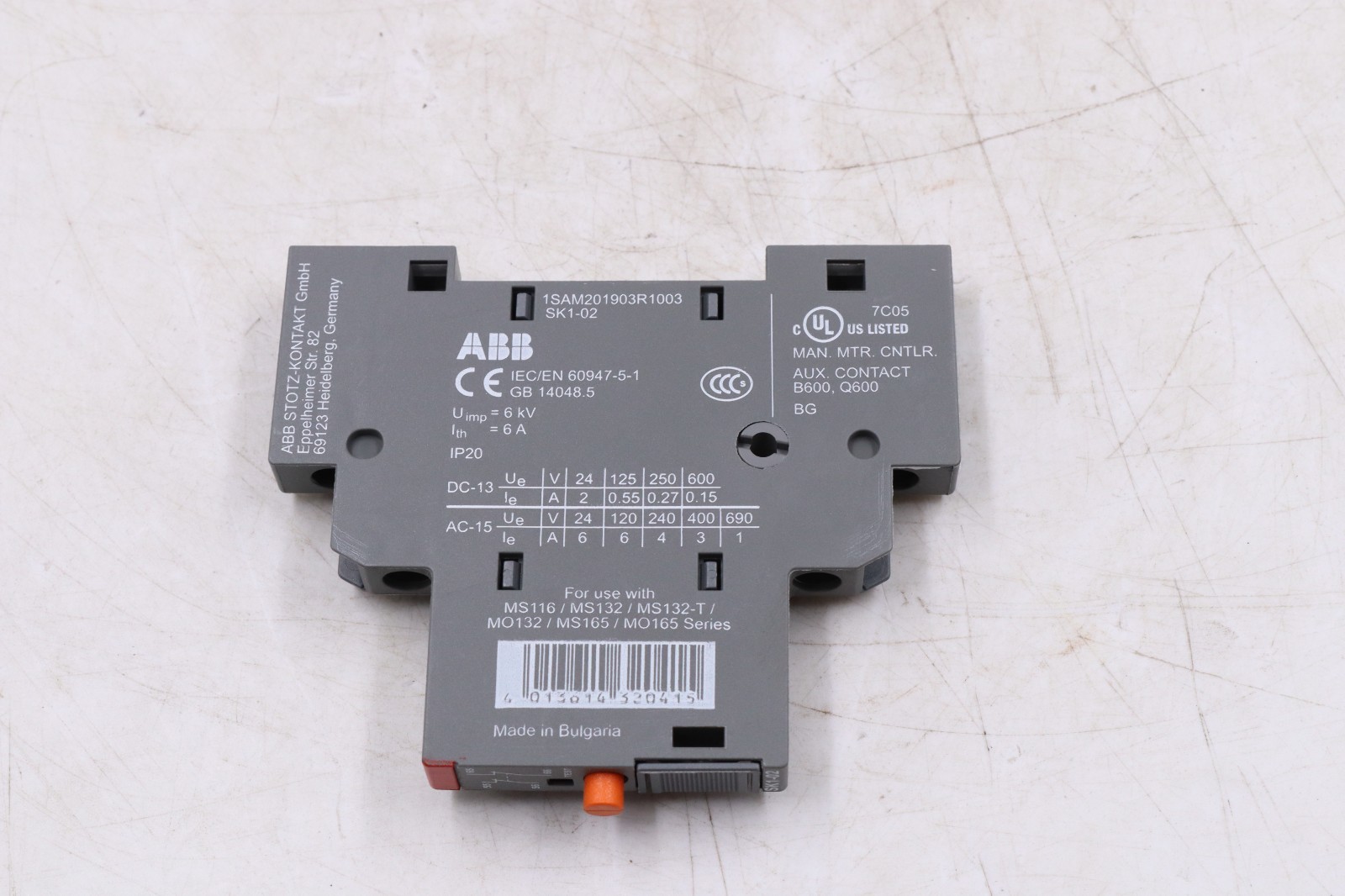 ABB SK1-02 1SAM201903R1003 2PCS MADE IN BULGARIA