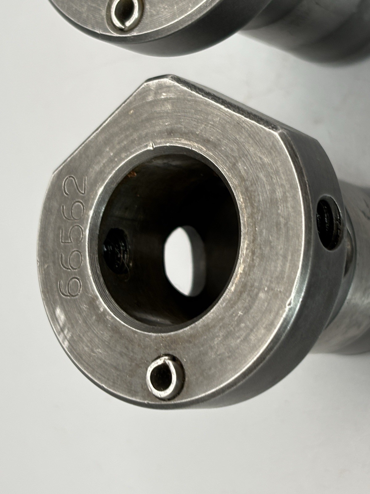 Lot of 2 Mazak Style 1.00″ ID x 1.250″ OD Boring Bar Reducer Sleeves