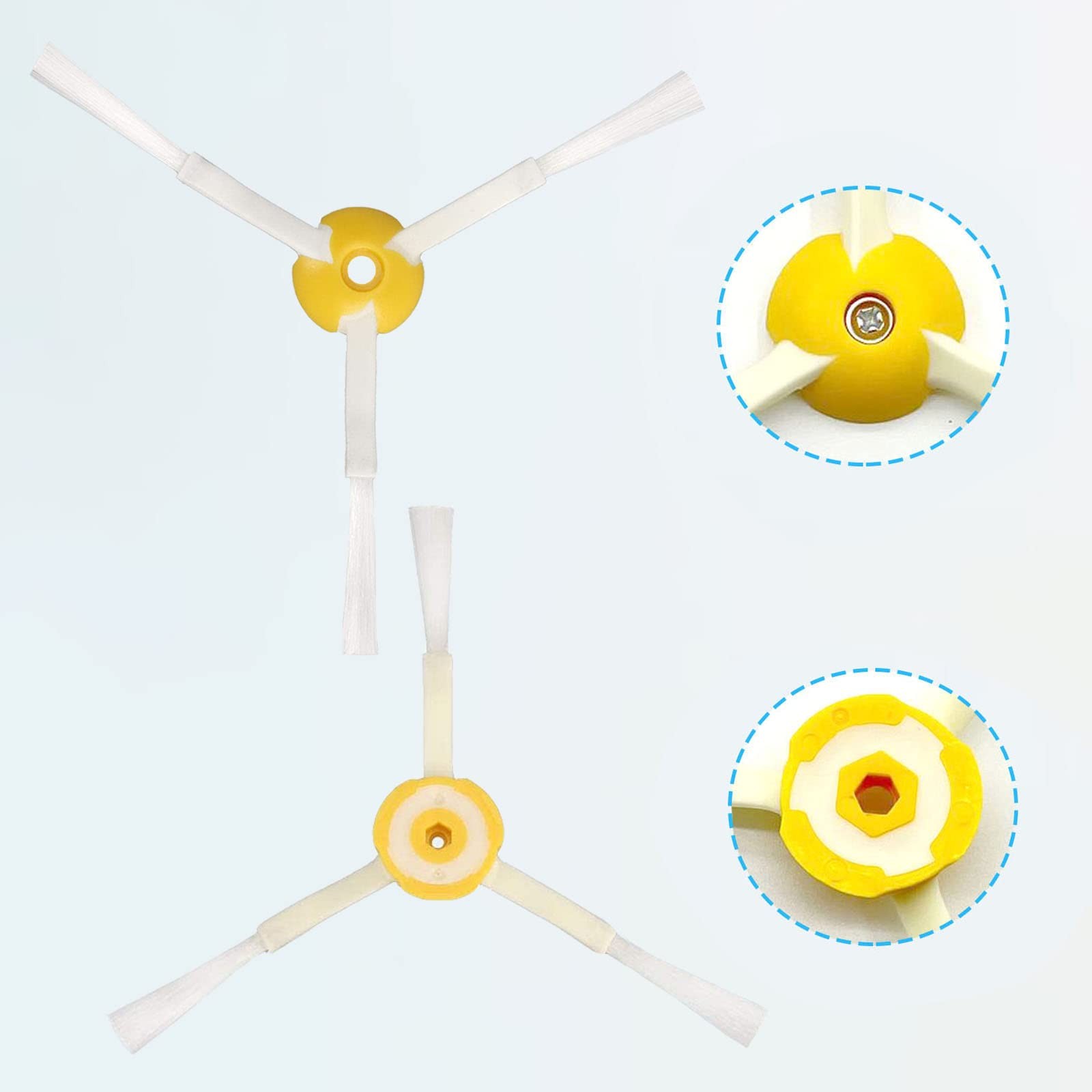 Replacement Parts Kit for irobot Roomba 600 Series 694 676 2+6+6, Multicolor