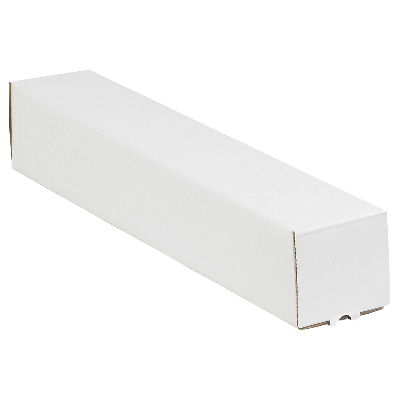 Partners Brand PM3337 Square Mailing Tubes, 3″ x 37″, Oyster White (Pack of 25)