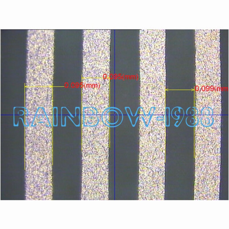 QTY:5 100μm Flexible interdigital electrode gas/humidity sensitive biosensor PI