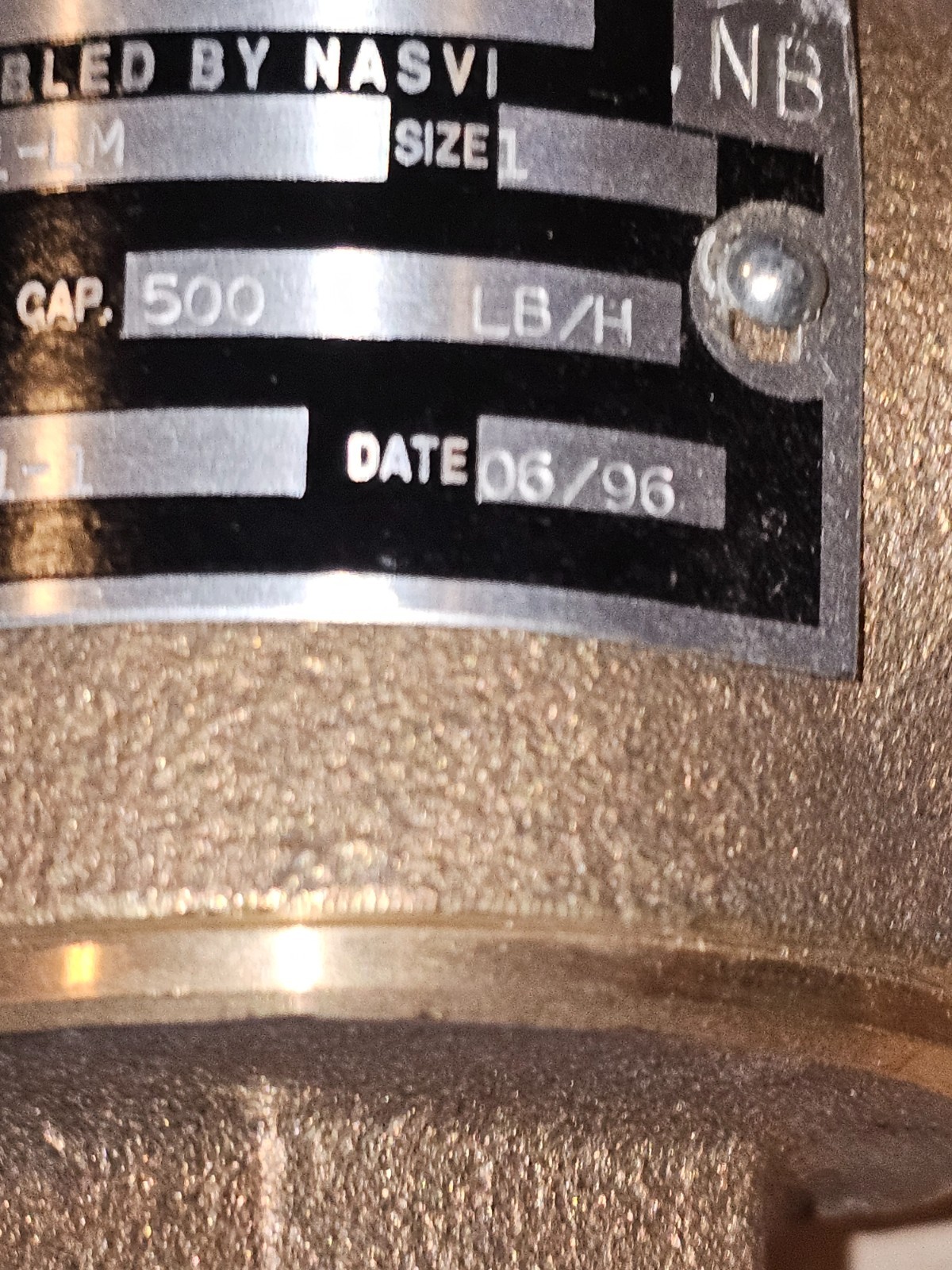 KUNKLE 6010FE01-LM / 6010FE01LM SET 15.0 500 LB/H