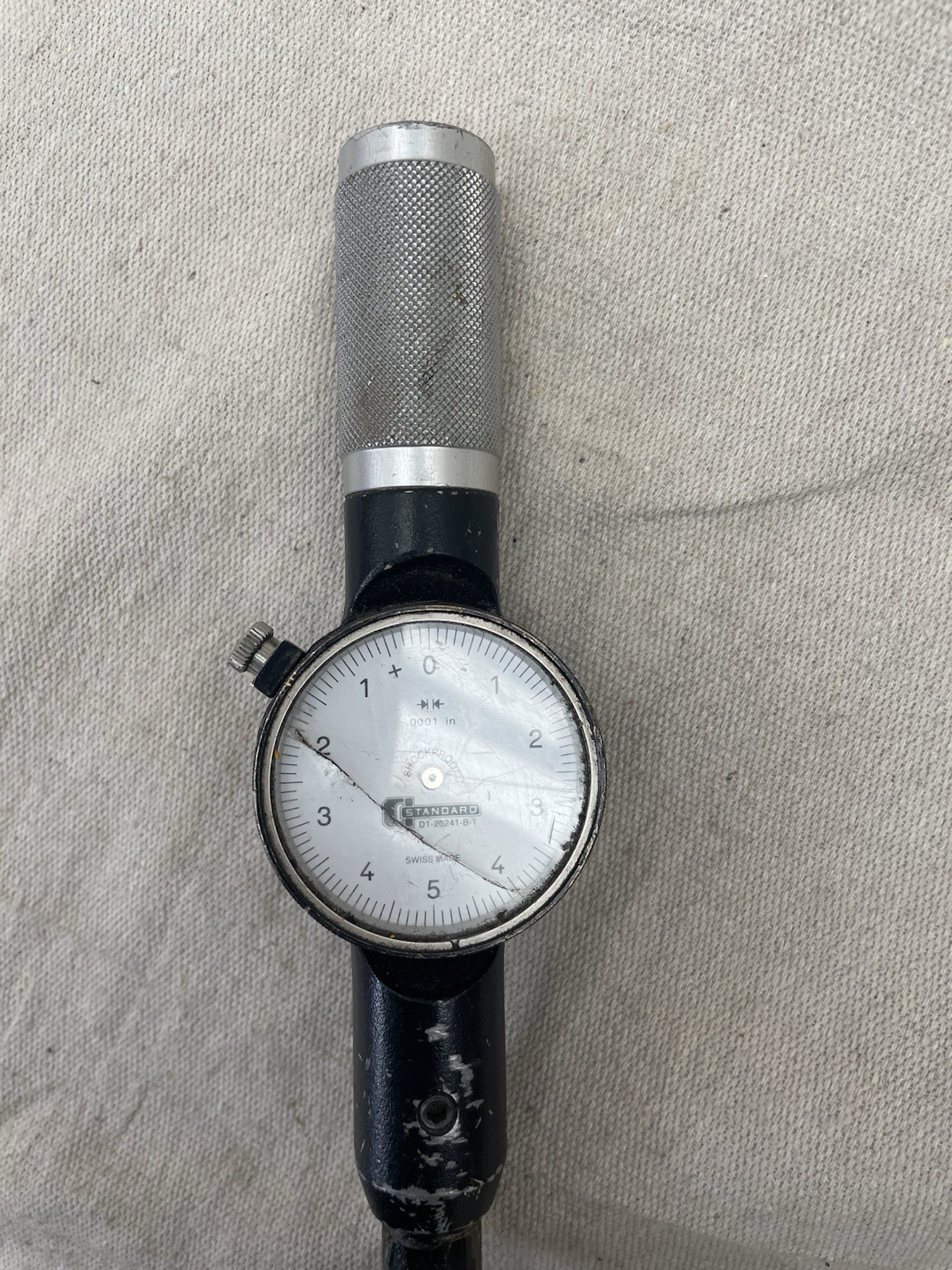 STANDARD No. 5 Bore Gage – 78MM-155MM 3.09″-6.12″ – Indicator D1-20241-B, .0001″