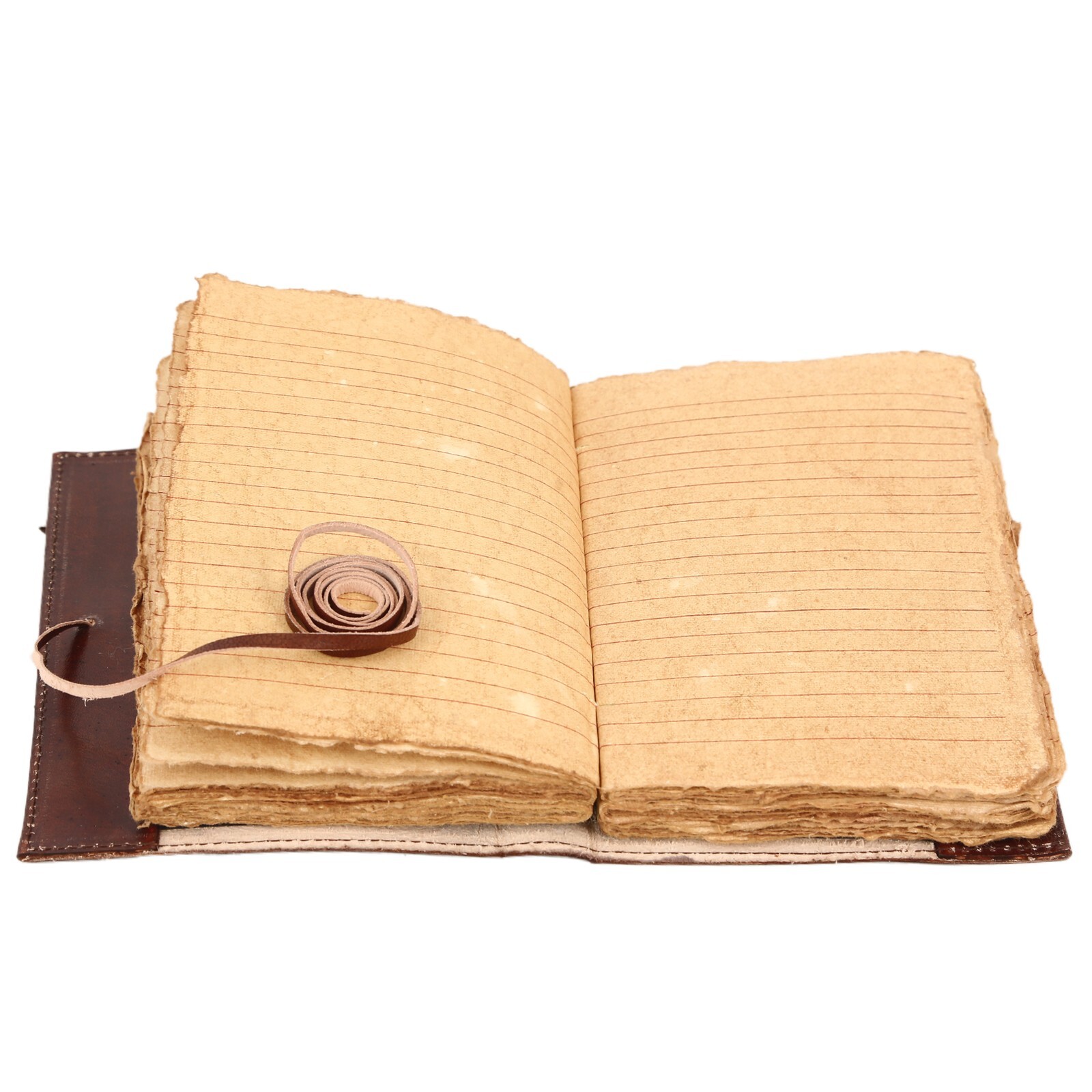 Leather Journal Refillable Lined Paper Tree of Life Handmade writing Notebook