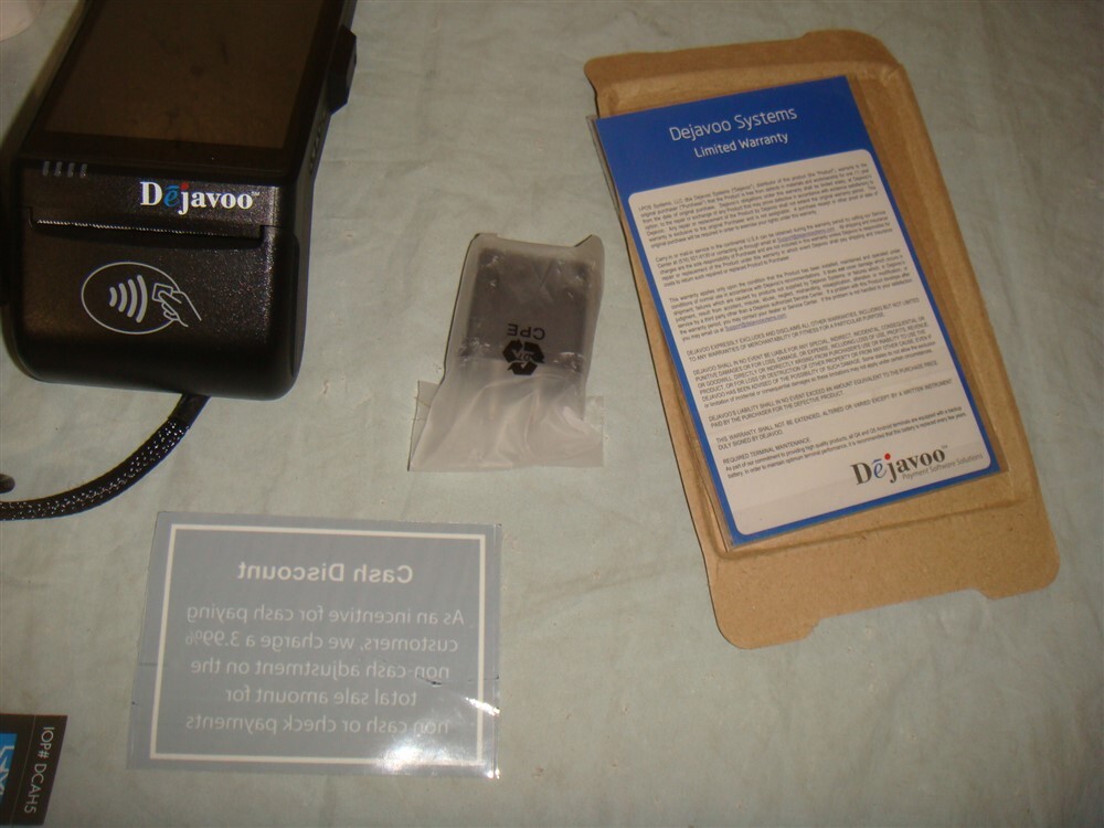 DEJAVOO WIZARPOS Q2 POS TERMINAL POINT OF SALE CREDIT CARD READER