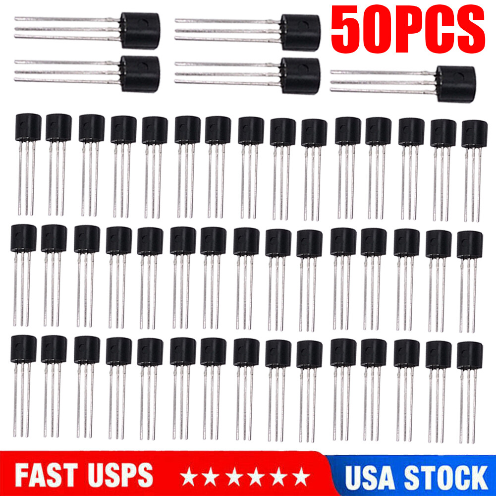 50 PCS 2SC2240 C2240 TO-92 NPN Small Signal Transistor USAA Stock ##