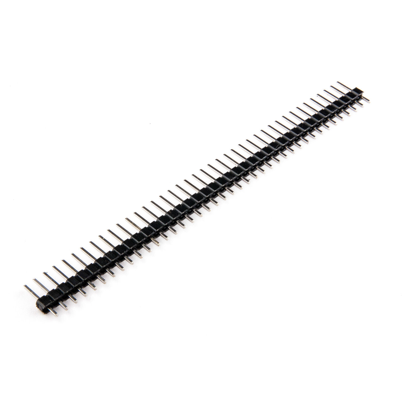 200pcs 40-Pin Male Header 0.1″ 2.54mm Breadboard PCB Strip Connectors 200X USA