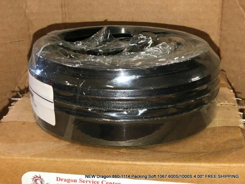 NEW Dragon 860-1114 Packing Soft 1067 600S/1000S 4.00″ FREE SHIPPING