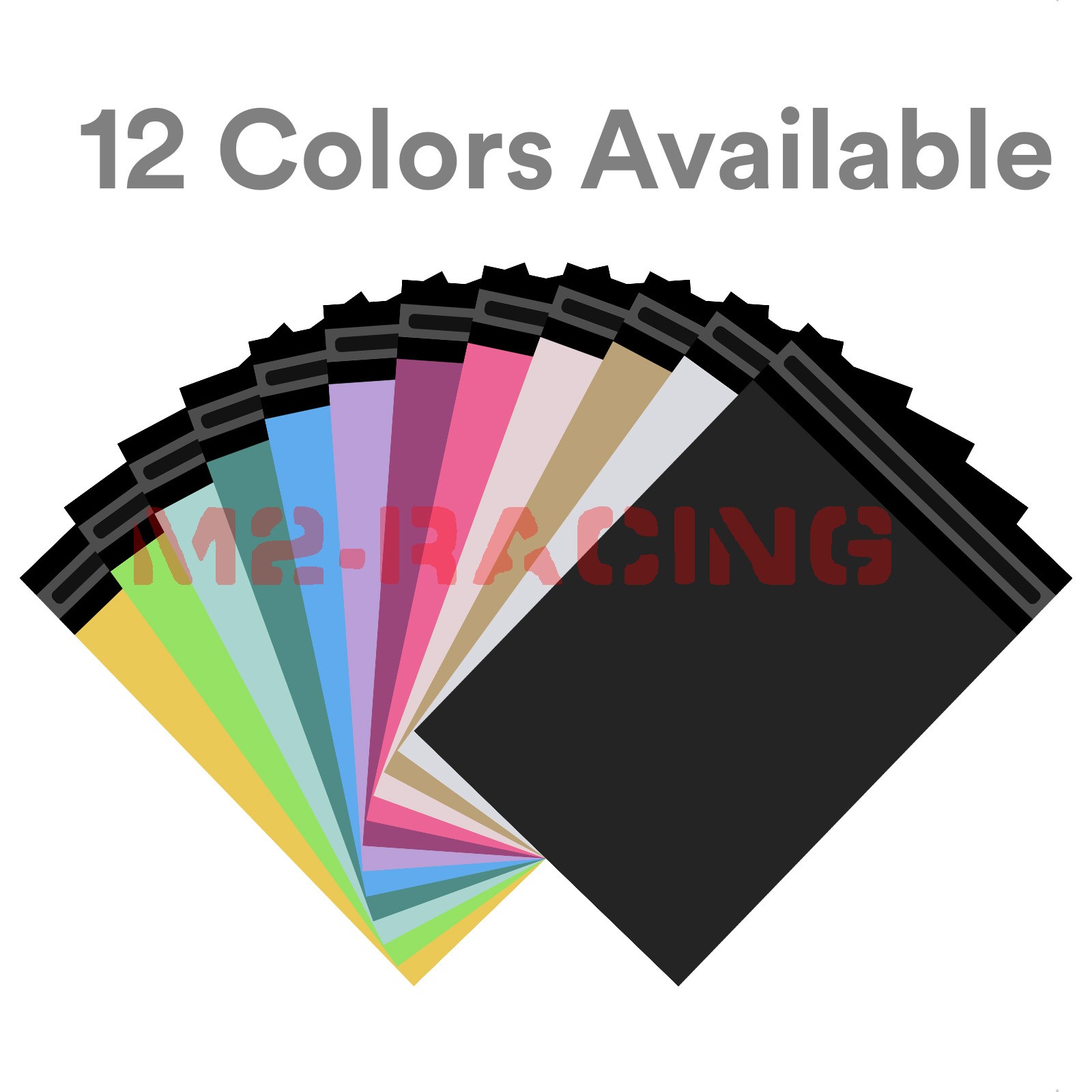 ANY SIZE Carnation Pink Poly Mailers Shipping Envelopes Plastic Bag Self Sealing