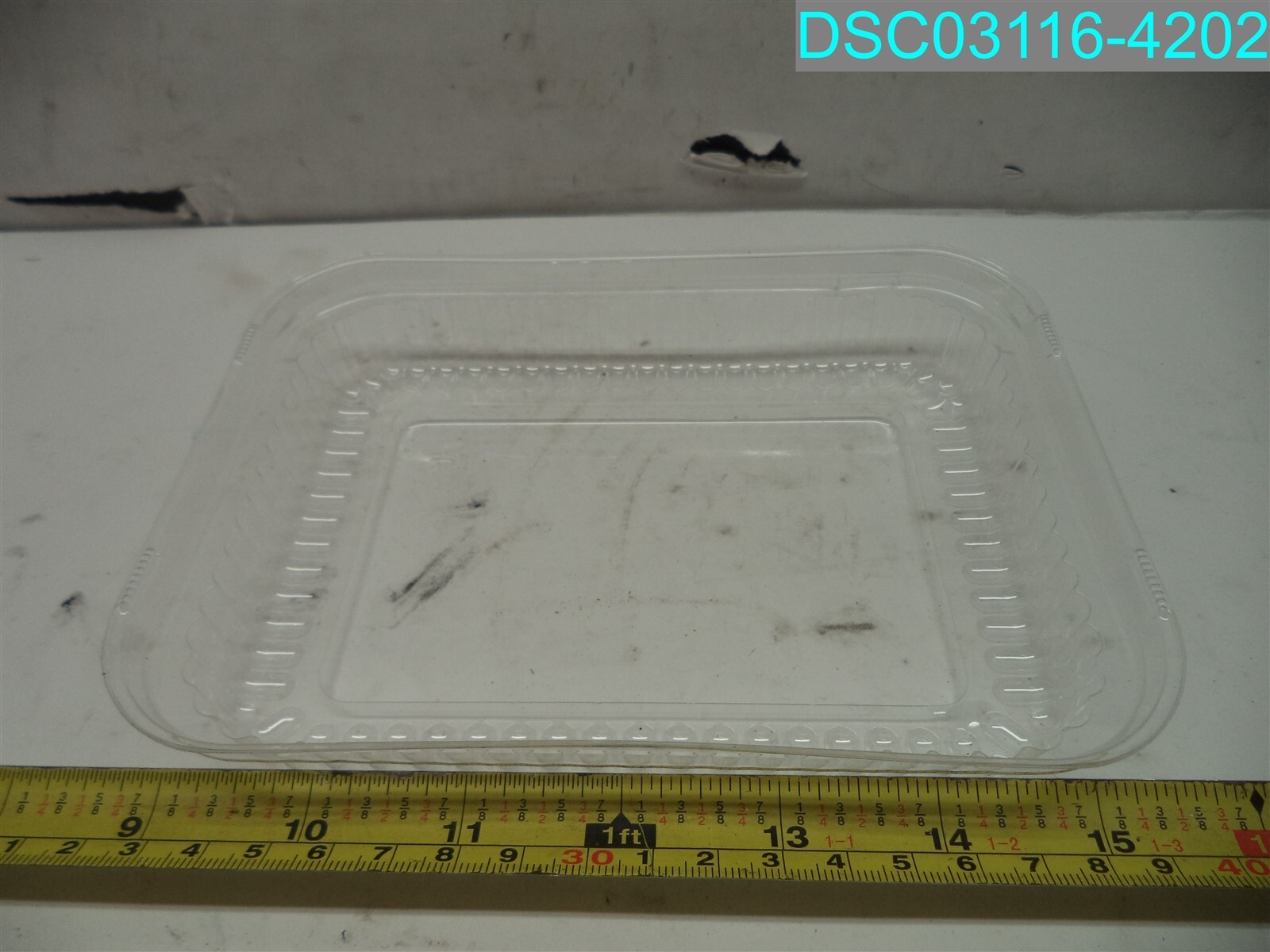 QTY=1750: Polar Pak Clear Universal Dome Lid for Snack Tray (21939)