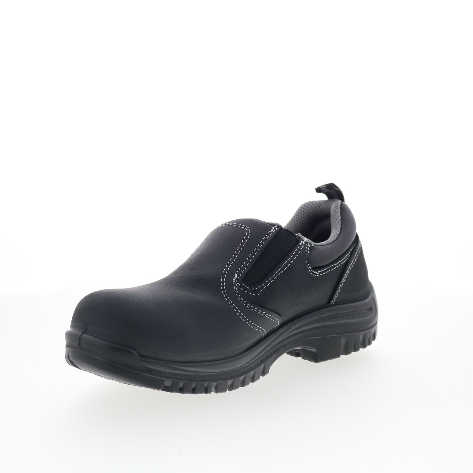 Avenger Foreman Composite Toe Electrical Hazard Womens Black Wide Work Shoes