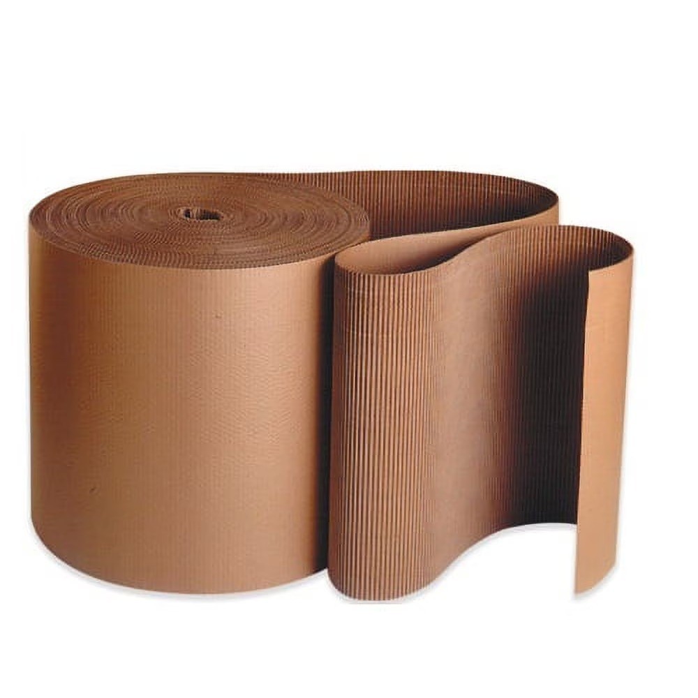 Corrugated Cardboard Roll 15 Inch x 250 Feet 1/8 Inch Thick B Flute Protective