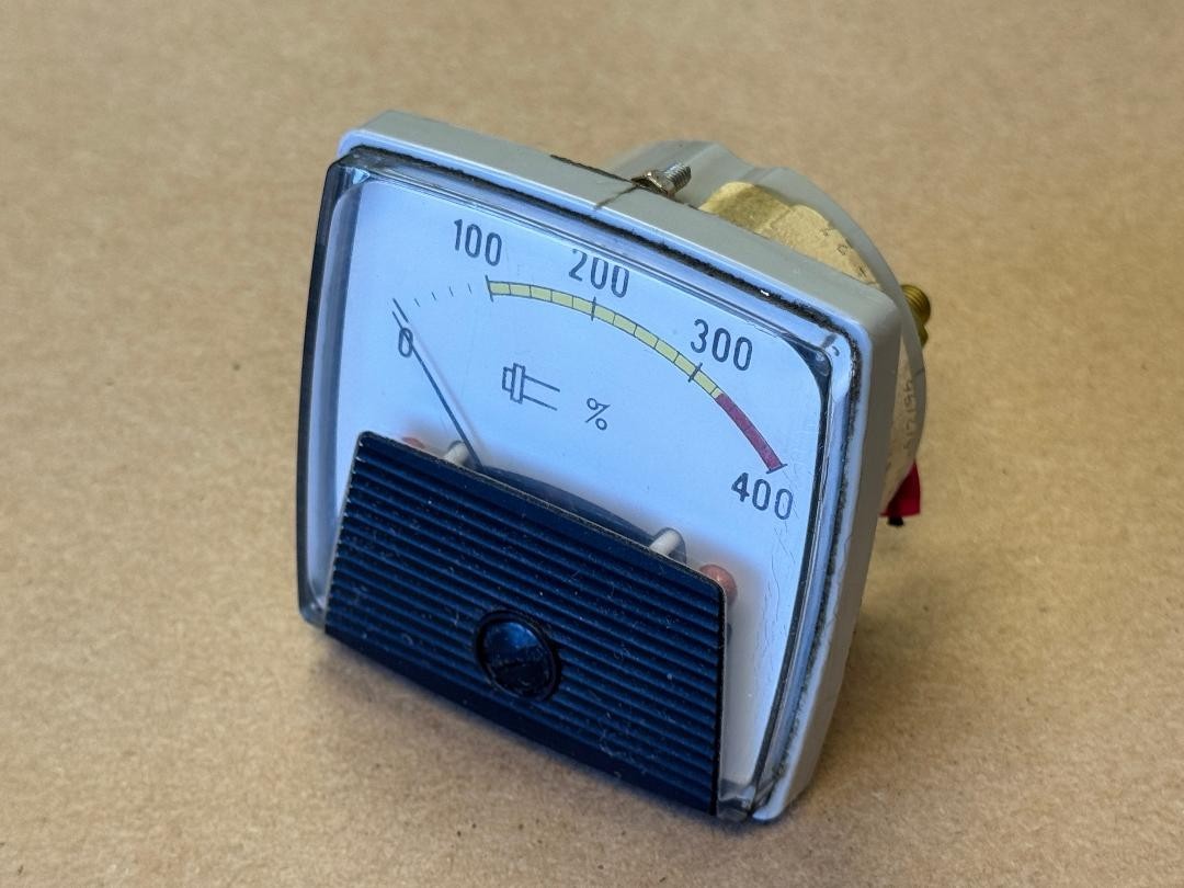 BRADY PANEL METER SG0011857CESS 0-400, FROM HARDINGE CONQUEST T42SP