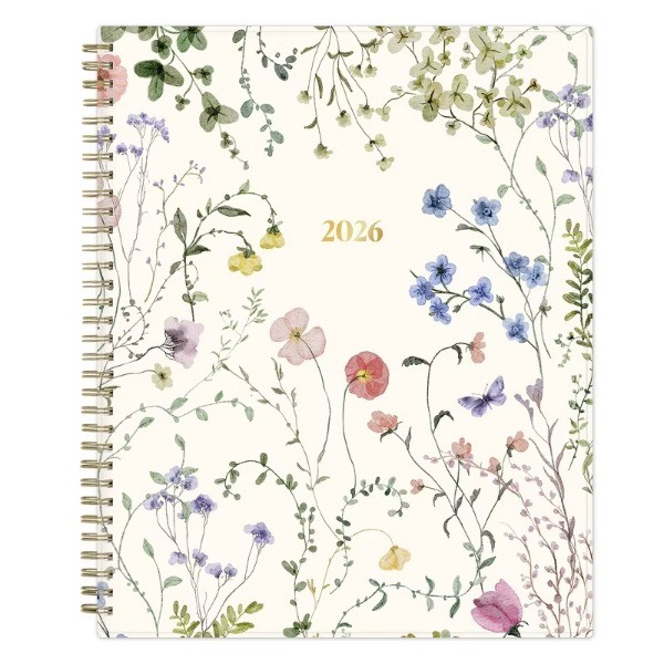 2026 Weekly/Monthly Planner 8.5"x11" Poetry