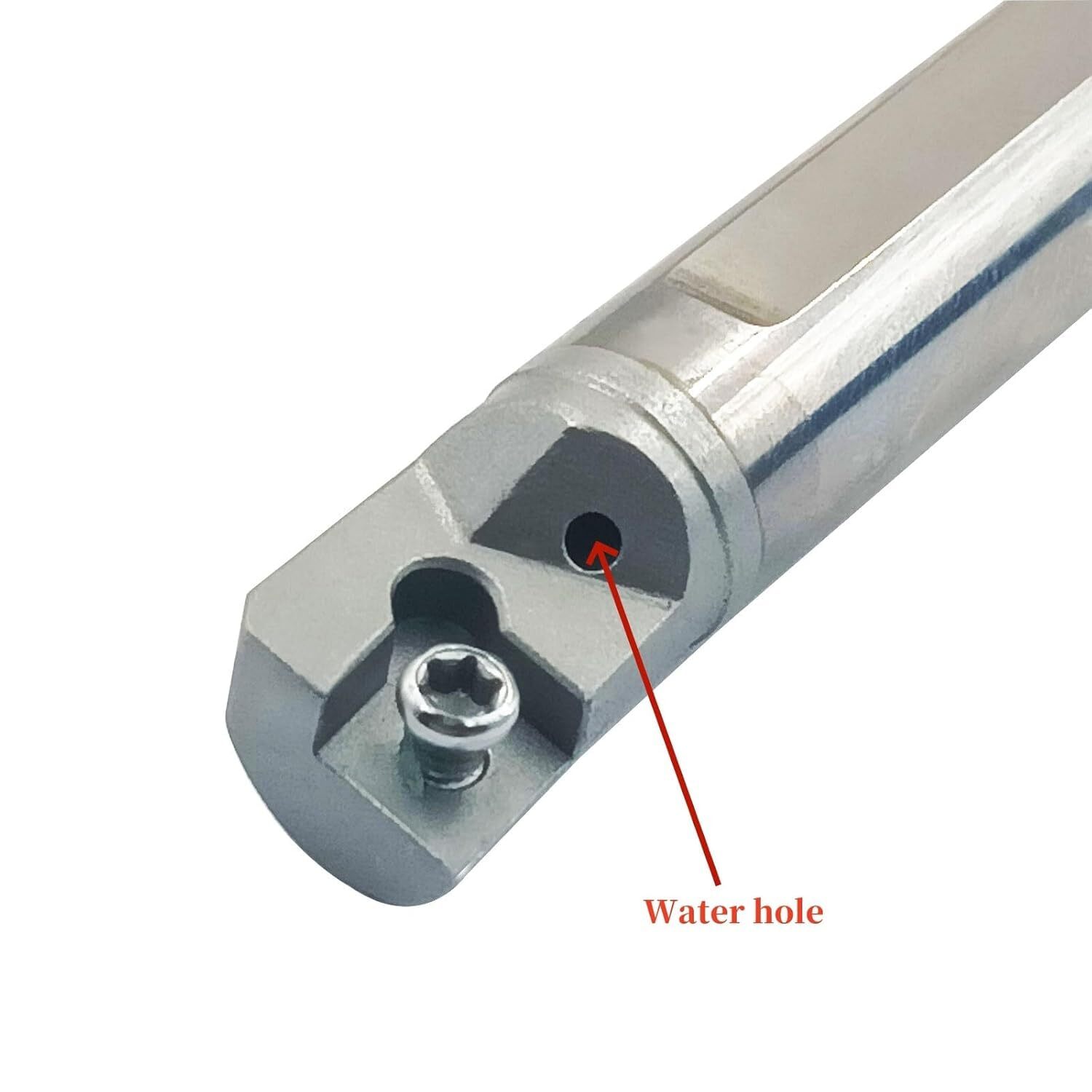 10mm * 5.9″ internal cooling Carbide Holder+1BOX CCMT060204-HM Carbide Insert