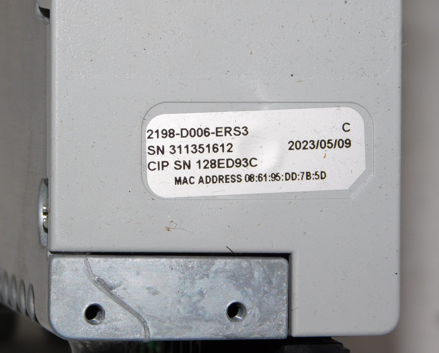 Allen Bradley 2198-D006-ERS3 Ser C Kinetix 5700 Dual Axis Servo Drive Module AB