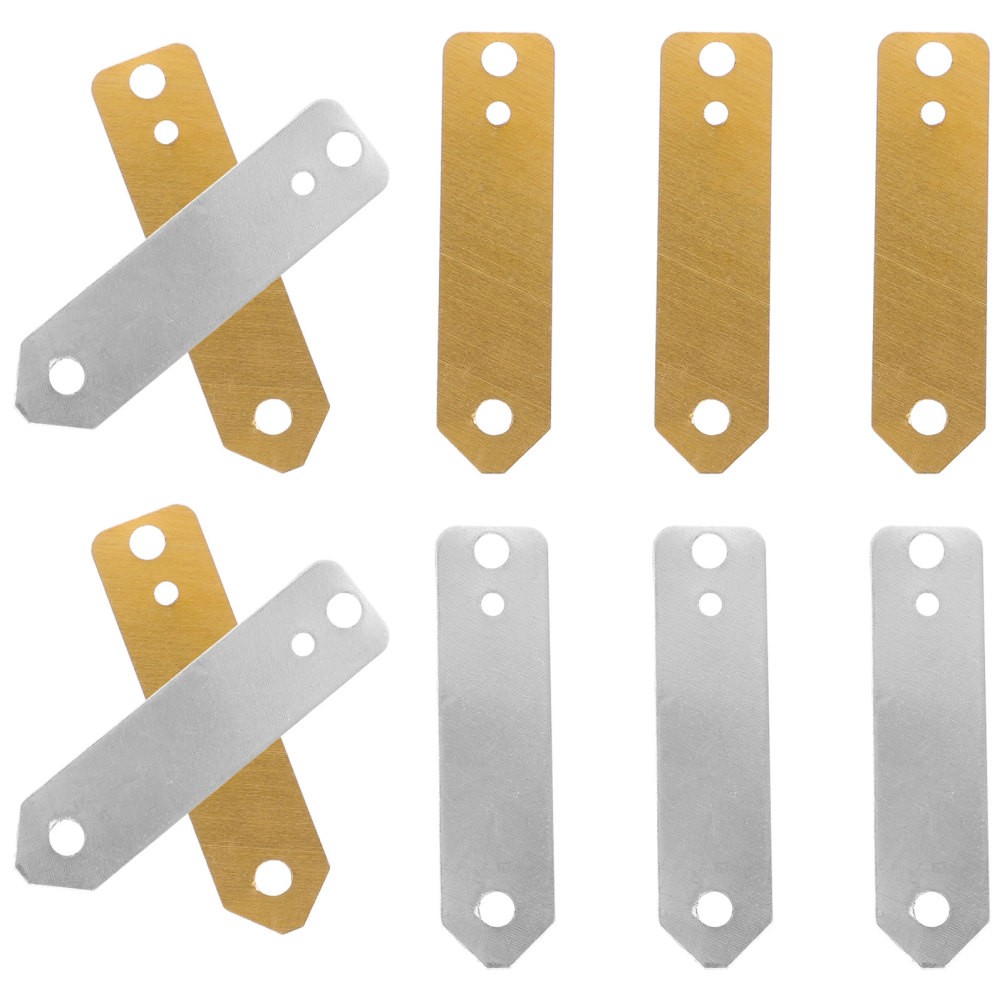 10Pcs Durable Zinc and Copper Anode Sheets for Fruit Battery Science Experiments