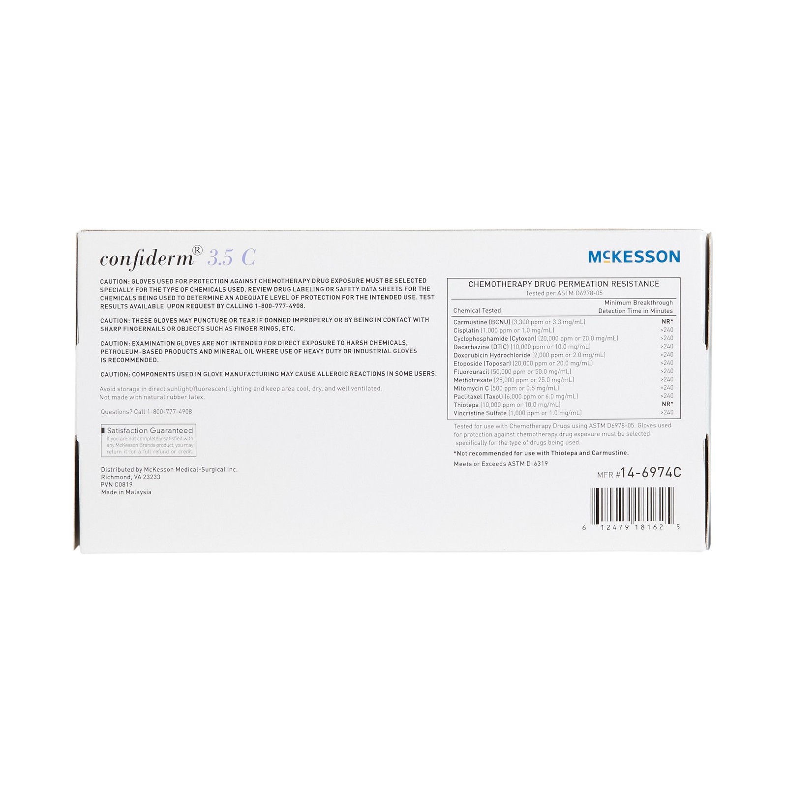 McKesson Confiderm Nitrile Exam Glove – 200 per Box