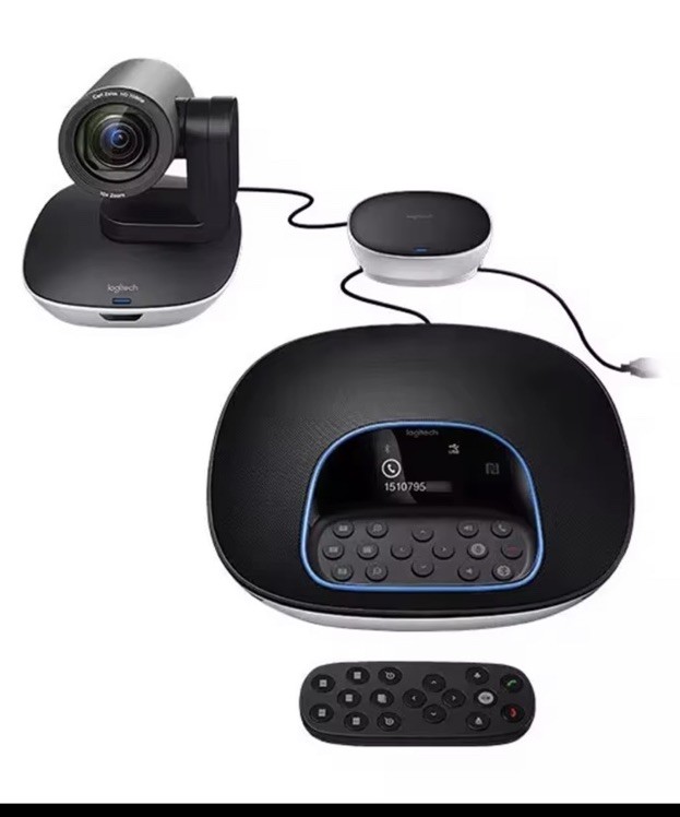 Logitech Group HD Video and Audio Conferencing System for Big Meeting Room
