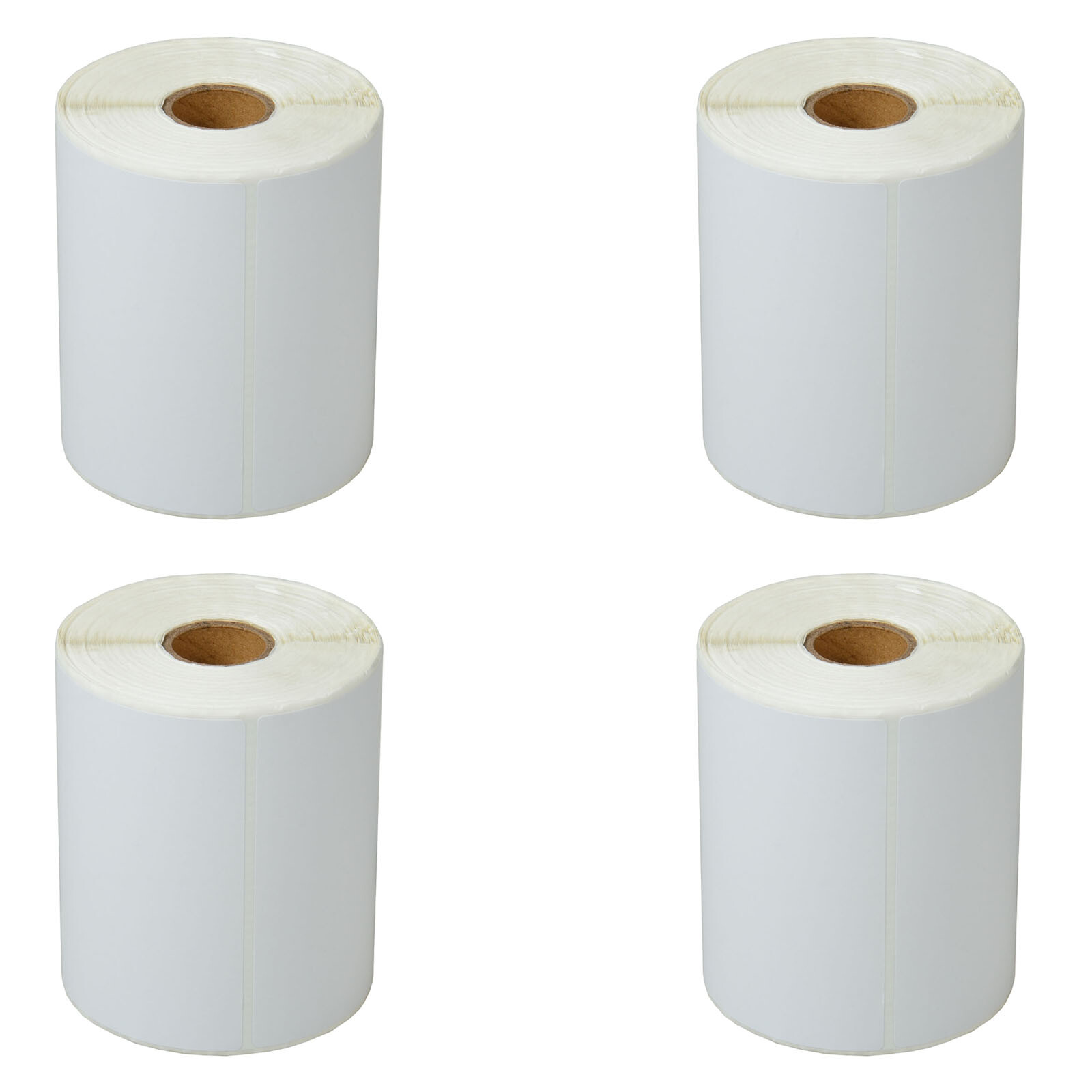 4ROLLS 4″ X 6″ 250/Roll 4X6 Direct Thermal Labels for Zebra LP2844 ZP450 Eltron
