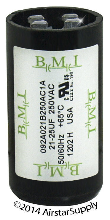 (2) PACK , 21-25 UF MFD HVAC Motor Start Capacitors 250 VAC VOLT & Resistors