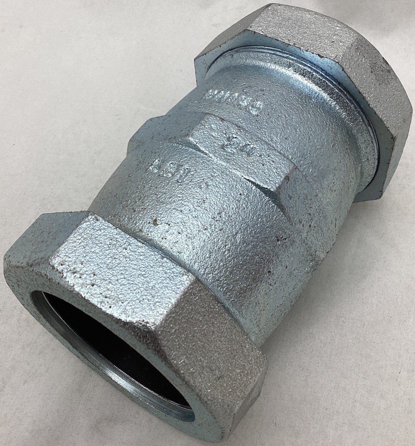 Smith-Blair 2” Galvanized Slip Joint Pipe Compression Coupling 525-00023800-003