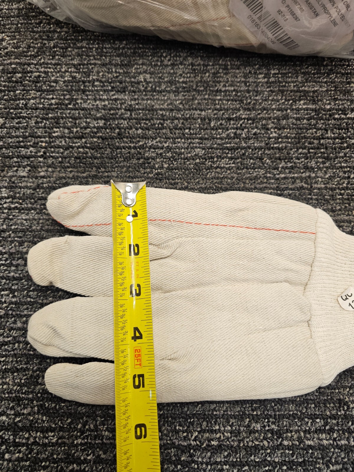 (12 Pair) Universal Cotton/Polyester General Purpose Gloves Straight Thumb
