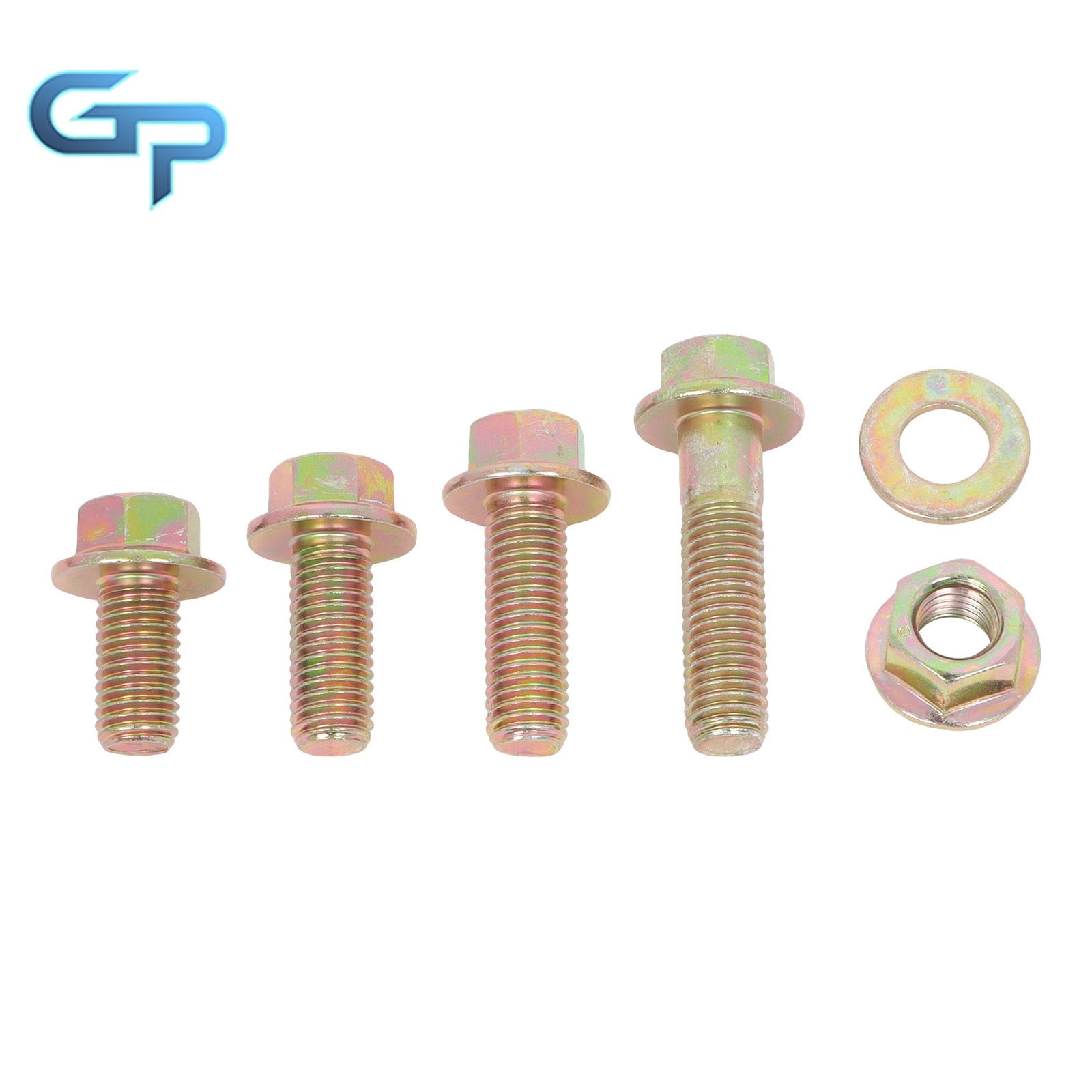 M6 M8 M10 EXTERNAL HEX DRIVE FLANGE BOLTS ASSORTMENT KIT FOR INDUSTRIAL 521PCS