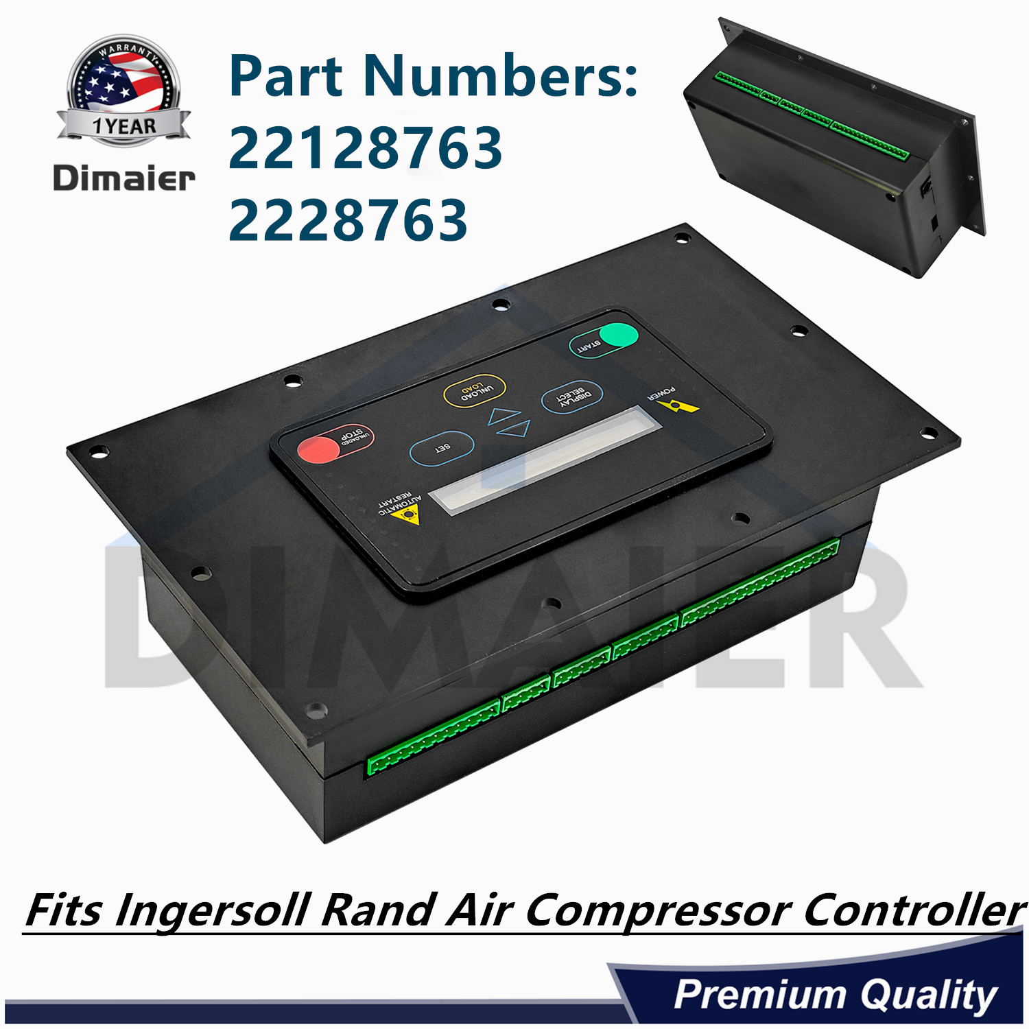 NEW 22128763 Controller Panel Fits Ingersoll Rand Air Compressor Controller – US