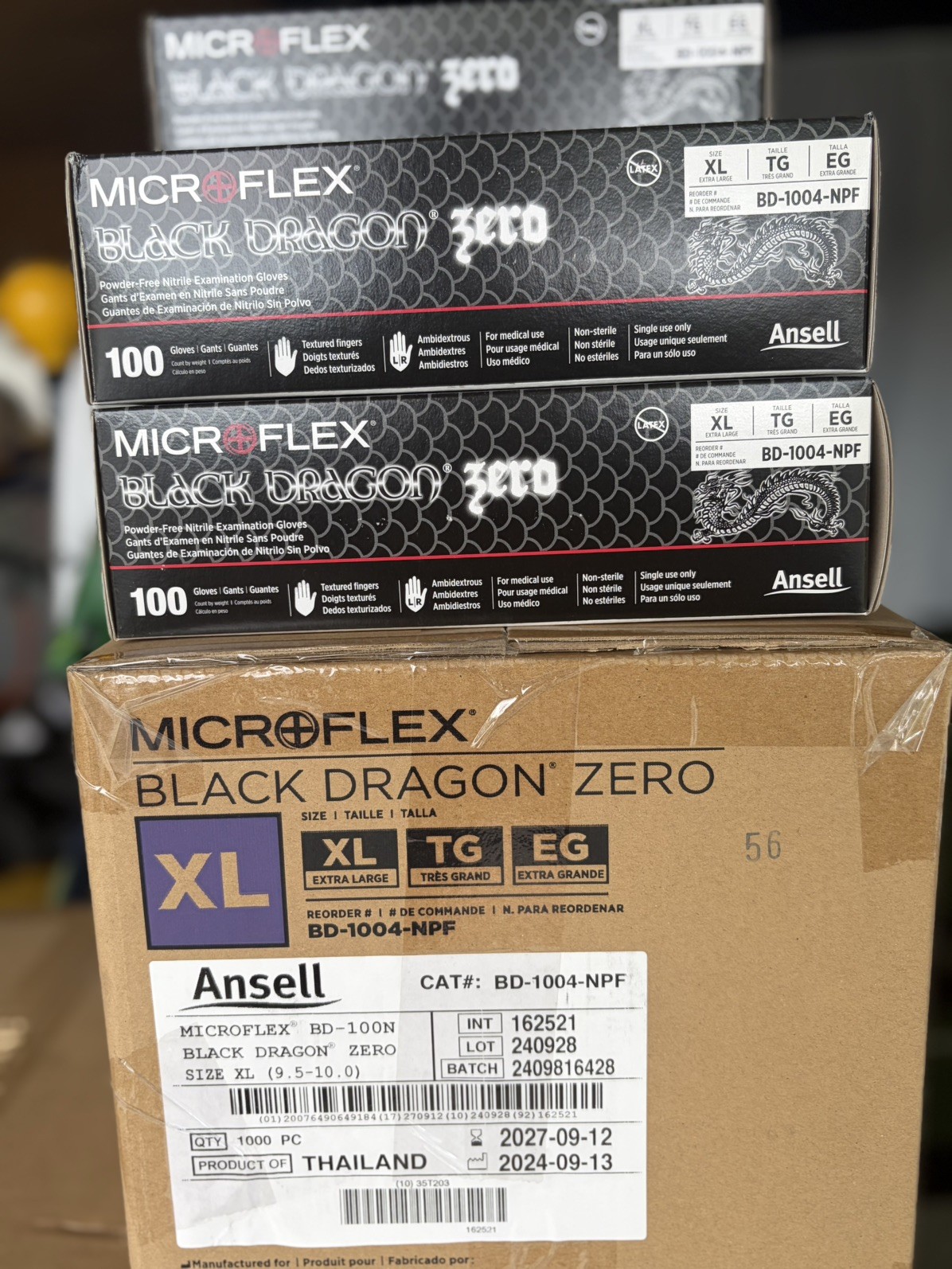 BLACK DRAGON ZERO BD-1003-NPF XL 1000 COUNT CASE
