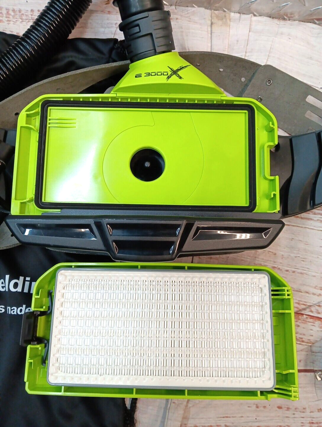 Optrel E3000x High Effic. Powered Air Purifying Respirator PAPR up to 18 hr batt