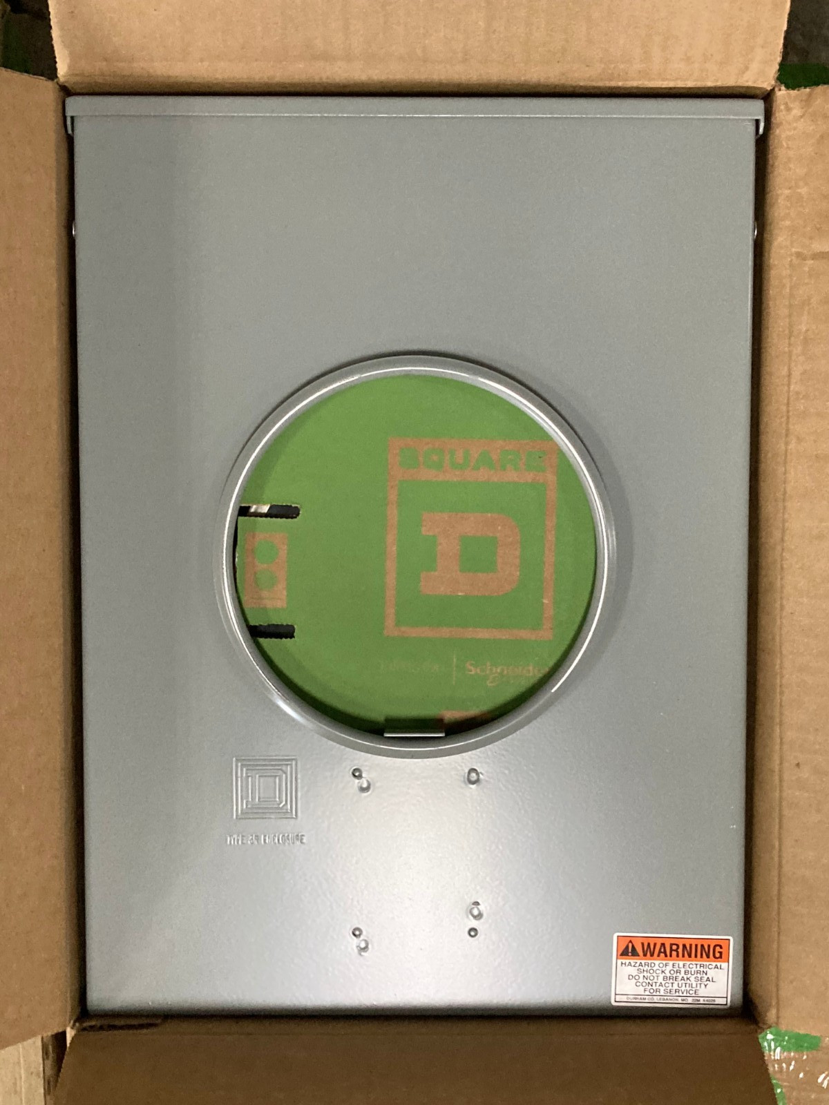 Square D 200 Amp Ring-Type Overhead or Underground Meter Socket URTRS213B