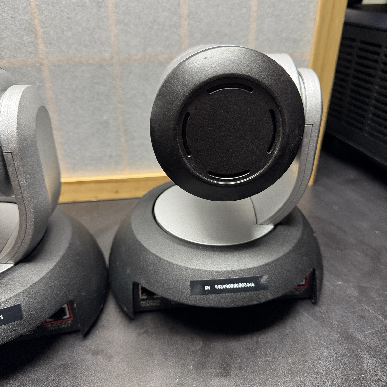 Four 4 Vaddio Roboshot 12 HD PTZ Video Conference Security Cameras 998-9900-000