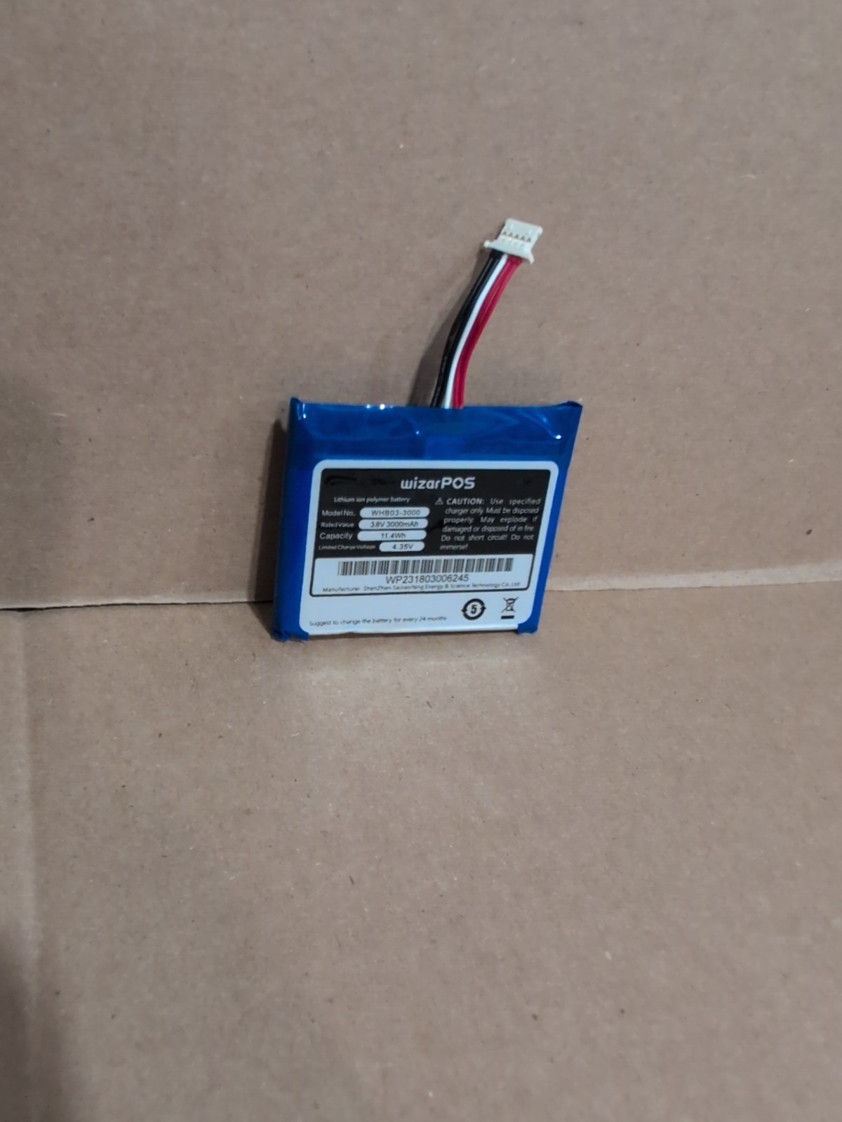 Dejavoo Q3 Battery WIZARPOS Q3 WHB03-3000 3000mAh 3.8V
