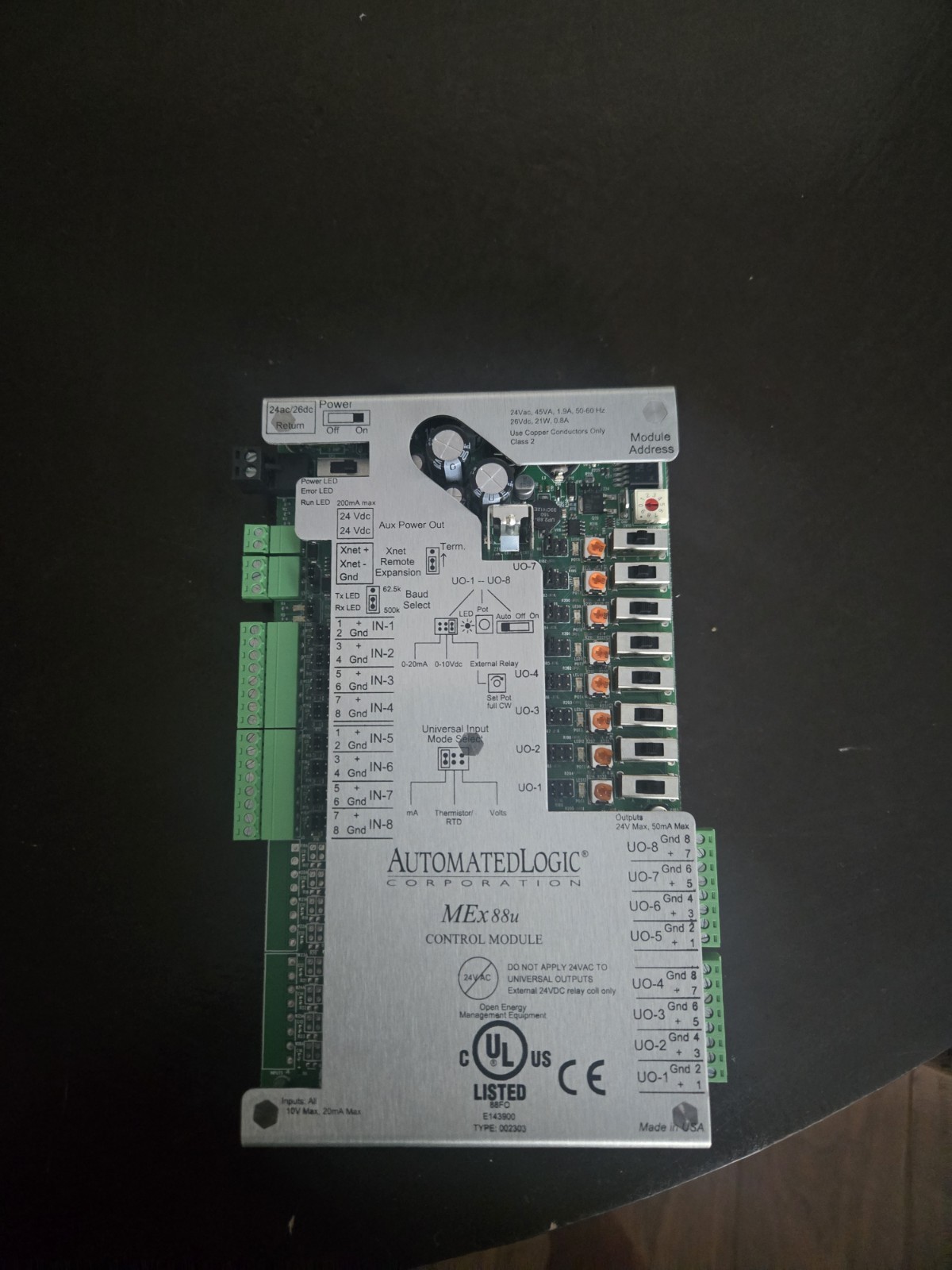 Brand NEW Automated Logic MEX88U Expansion Control Module Arcnet ready Bacnet