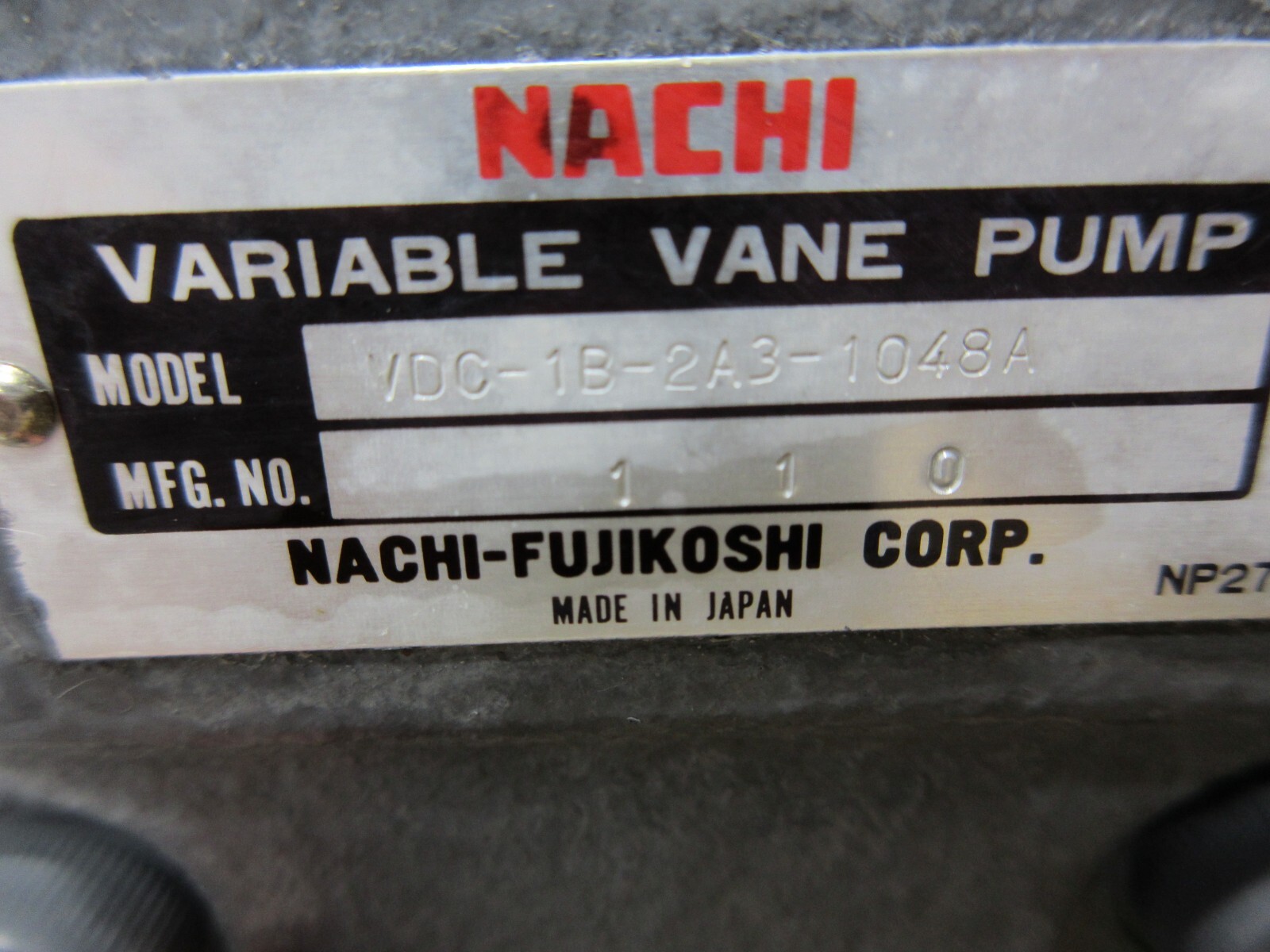 *SPECIAL*MAZAK MOTOR LTIS85-NR VAA-1A4B37 UVC-1A-A3-3.7-4-1048A VDC-1B-2A3-1048A