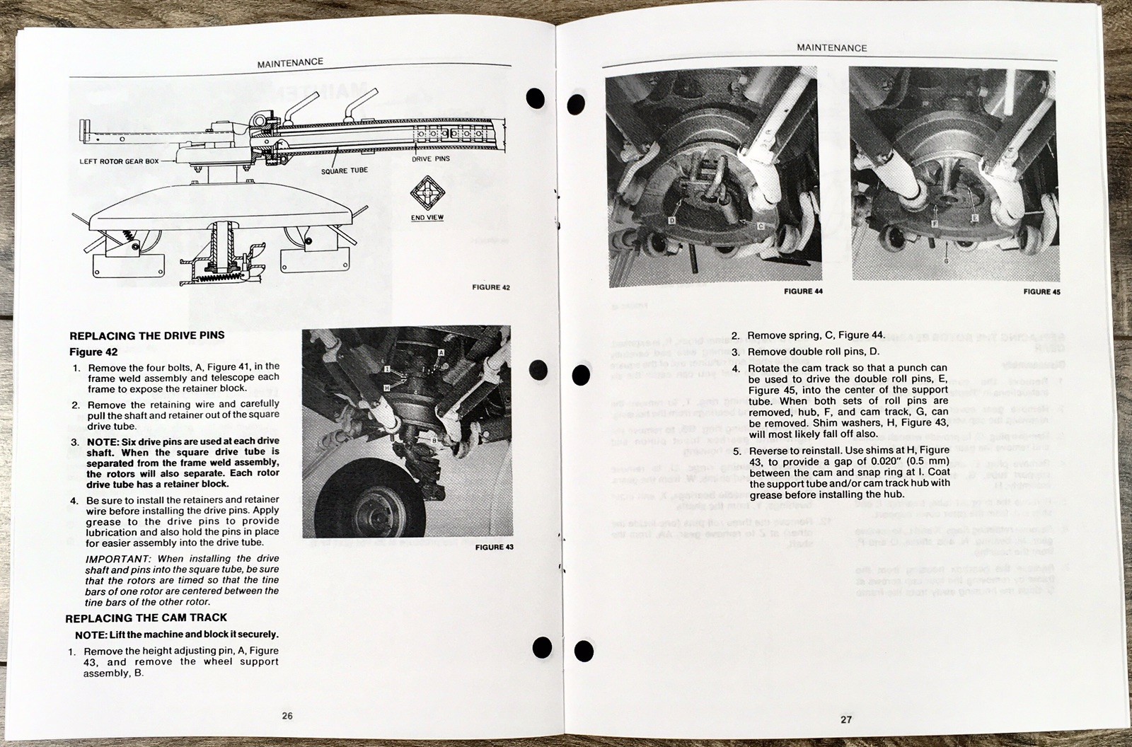New Holland 254 Rake Tedder Operators Manual Assembly Owners Book Maintenance